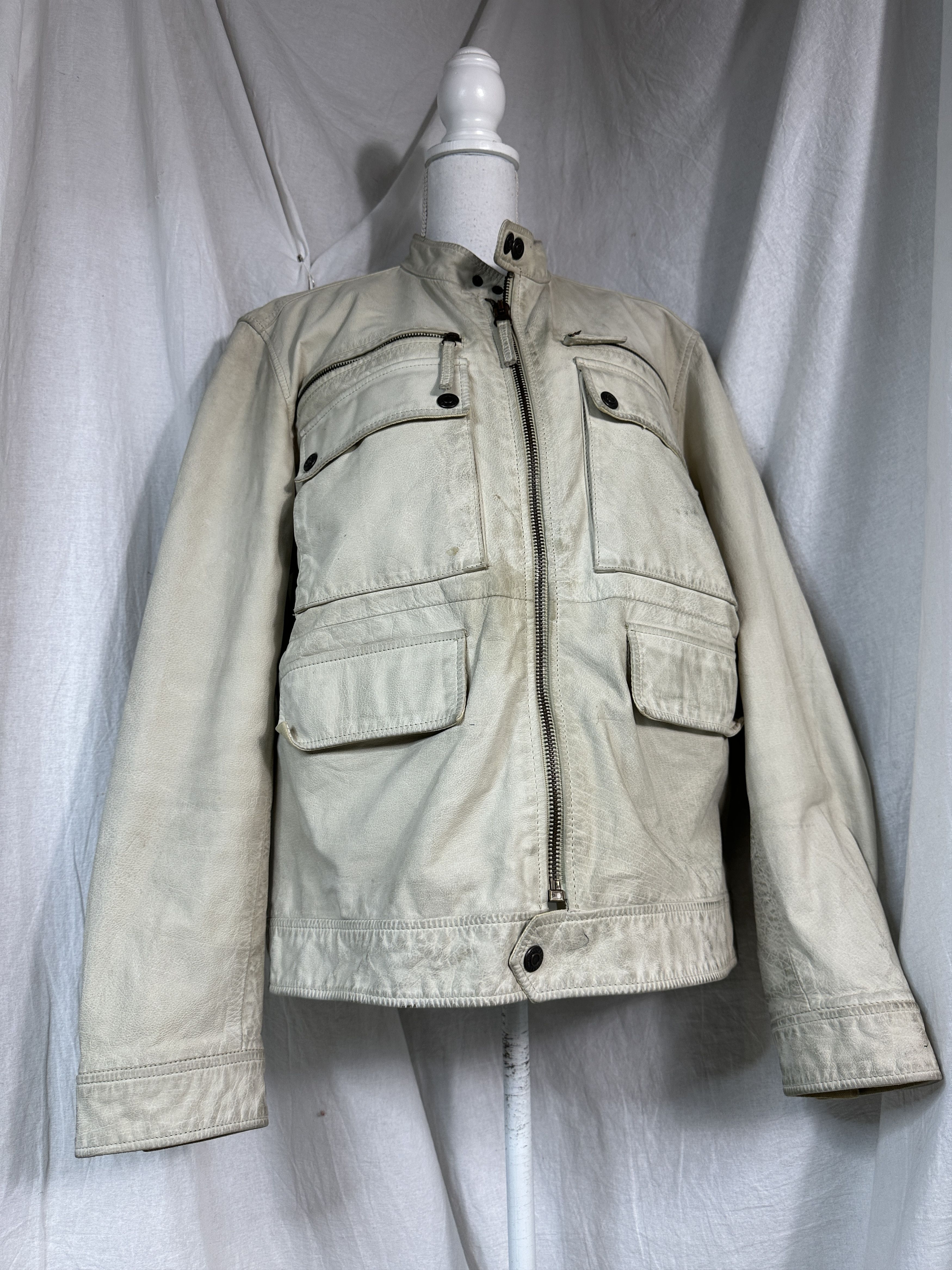 Vintage Vintage Leather Jacket Size US XL / EU 56 / 4 - 1 Thumbnail