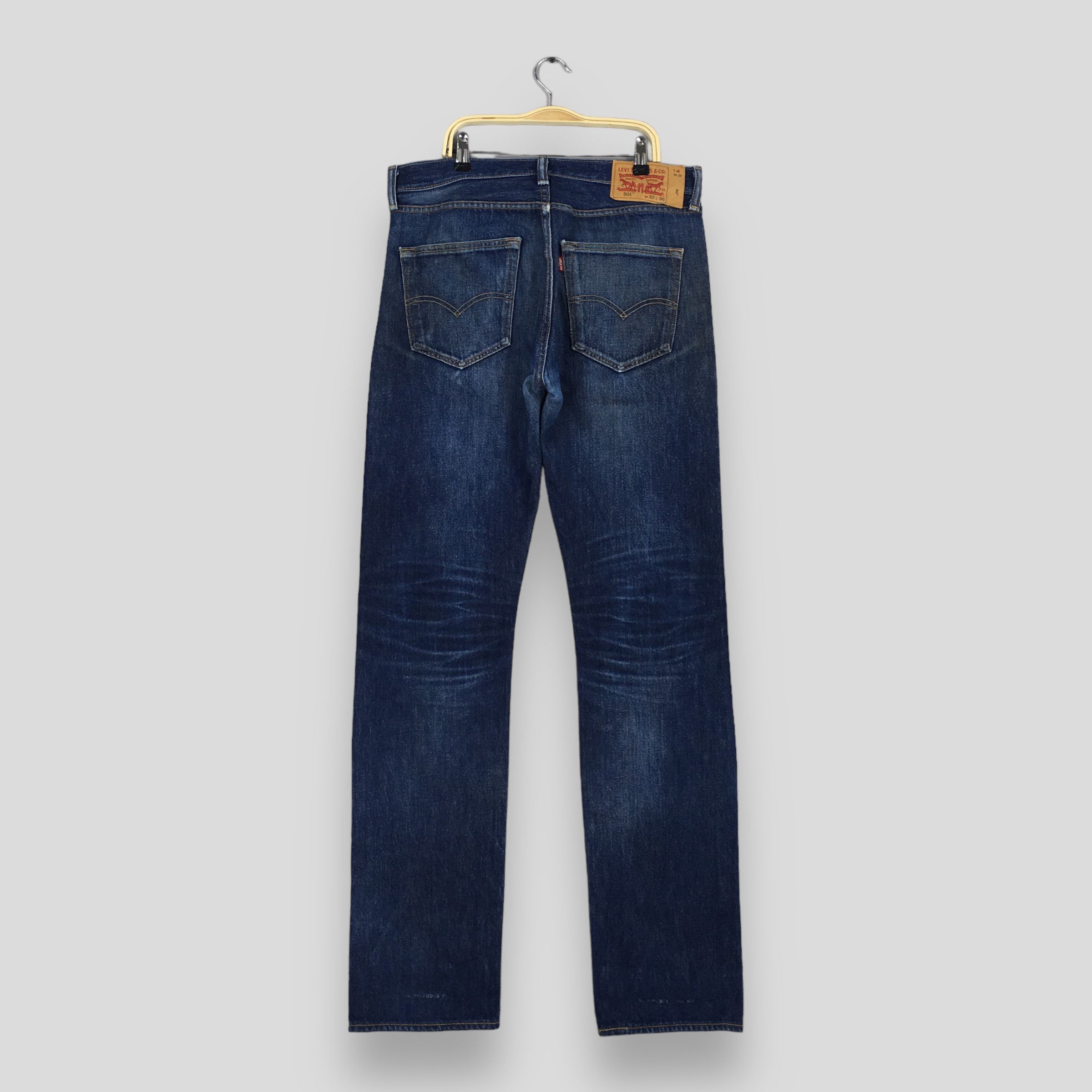 Levi's Size 29x32 Vintage 90s Levi's 501 Splash Stonewash S47 Size US 33 - 8 Thumbnail