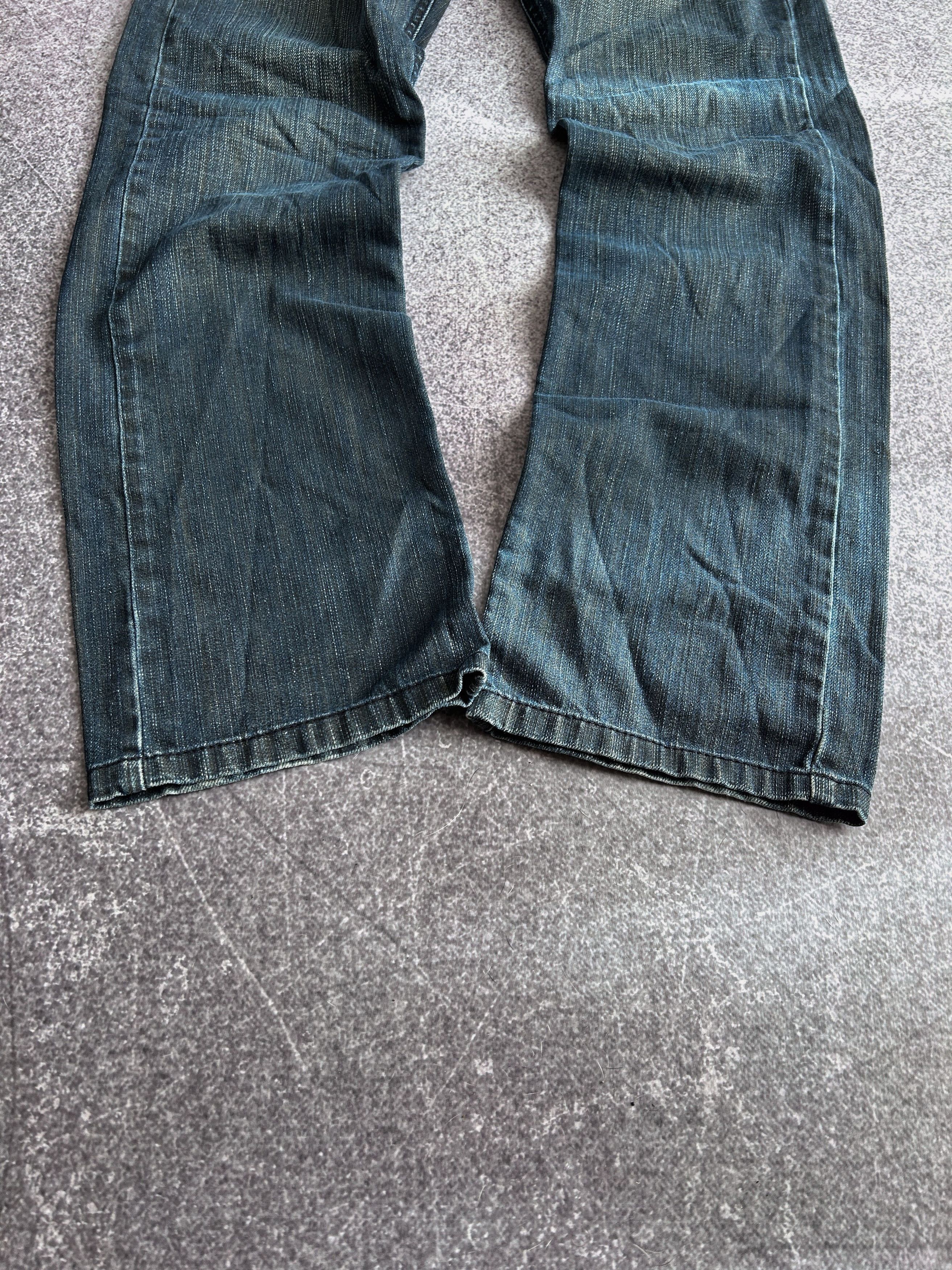 Designer Vintage Rick Owens Junya Watanabe Style Washed Jeans Size US 30 / EU 46 - 7 Thumbnail