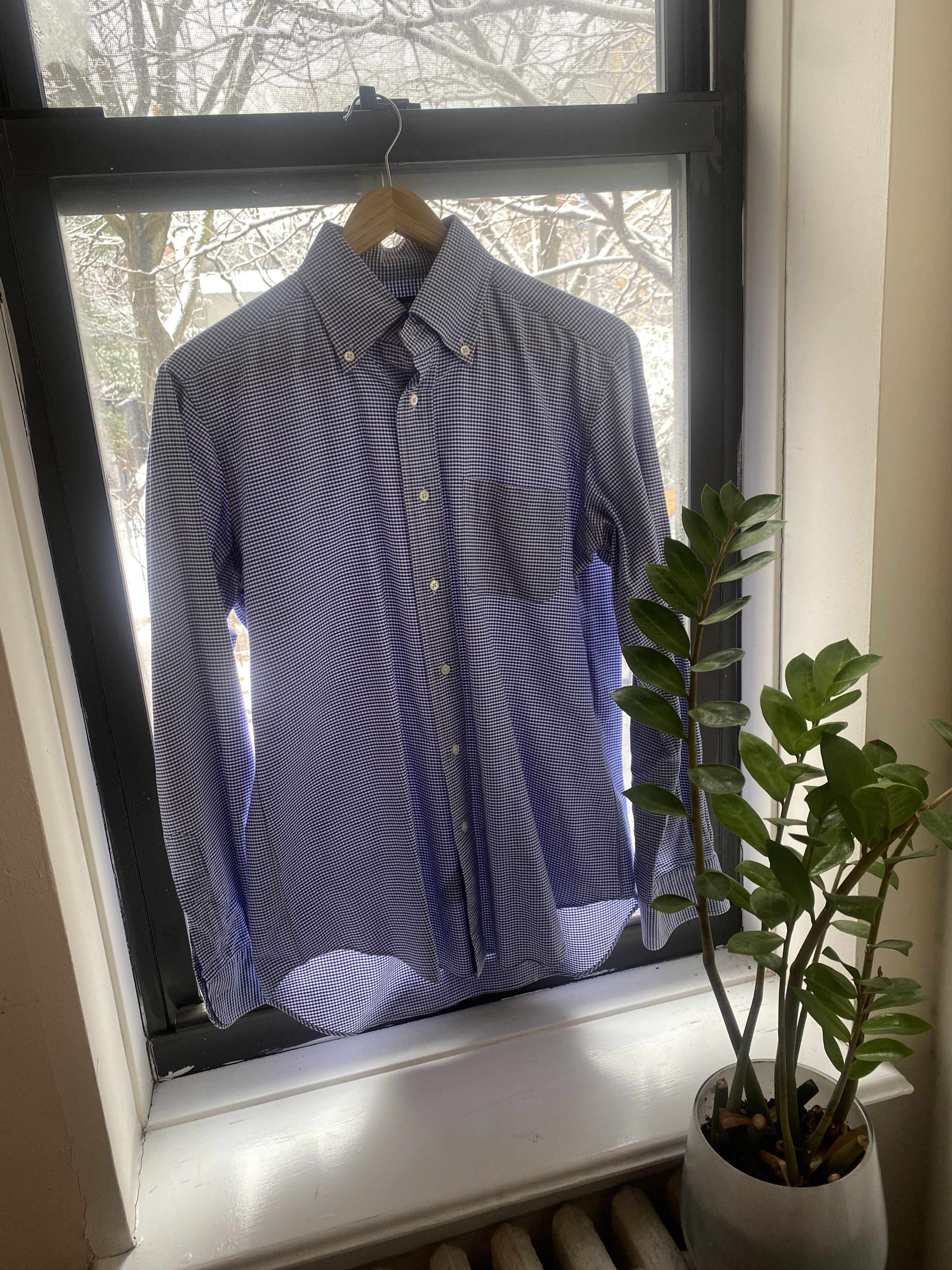 Kamakura Kamakura Maker's Shirt Xinjiang (Rare) Cotton Oxford Shirt Size US S / EU 44-46 / 1 - 1 Thumbnail