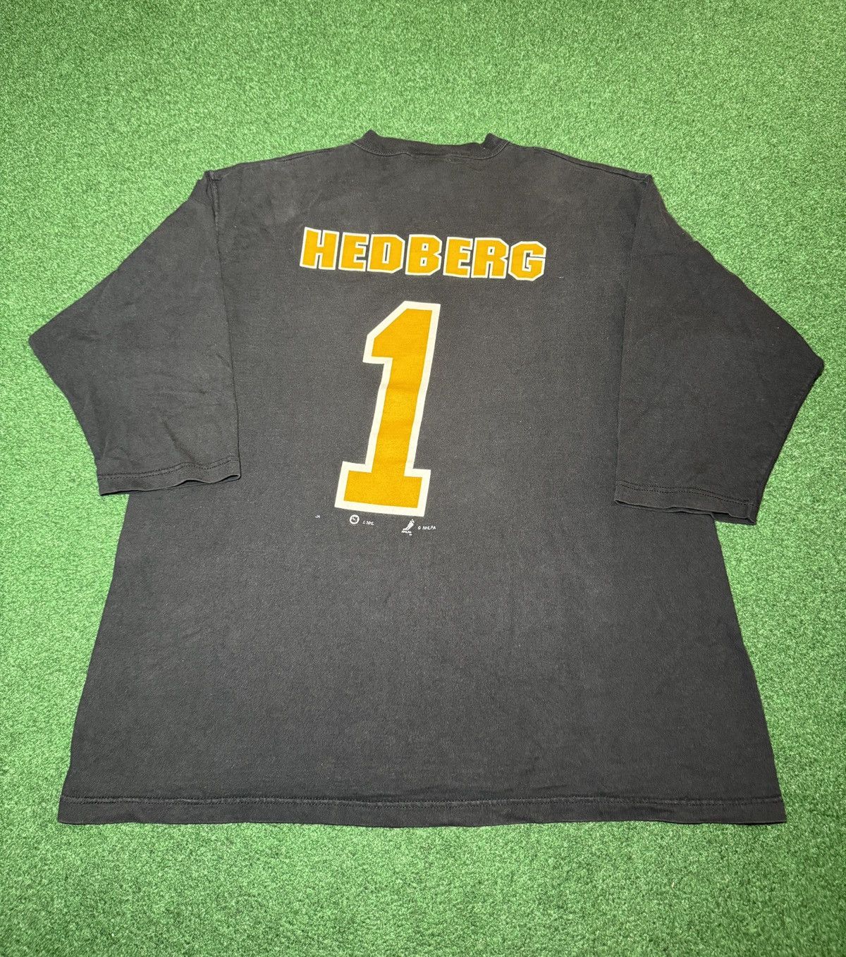 Vintage Hedberg Penguins Vintage 90s Hockey XL Cotton Jersey Logo Size US XL / EU 56 / 4 - 3 Thumbnail