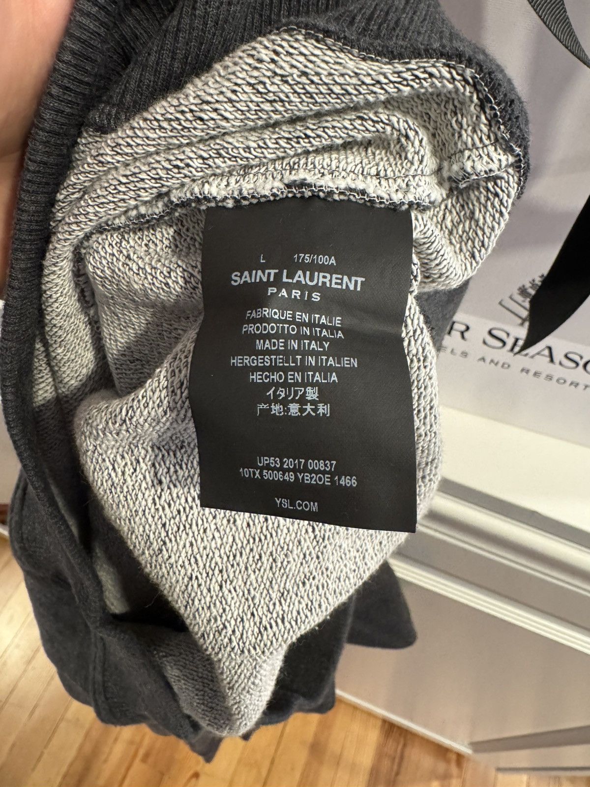 Saint Laurent Paris Lightning Sweater Size US L / EU 52-54 / 3 - 5 Thumbnail
