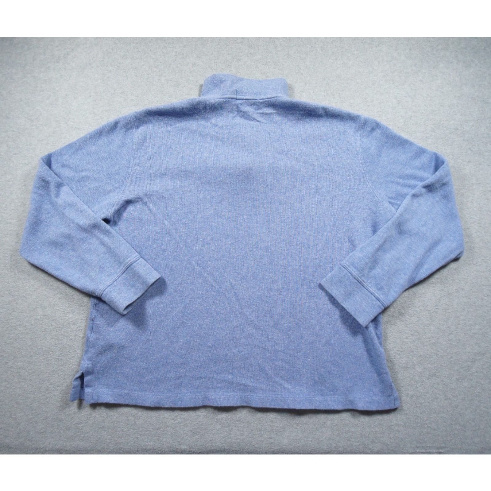 Polo Ralph Lauren Polo Ralph Lauren Sweater Mens Medium Blue 1/4 Zip Pullover Estate Rib Preppy Size US M / EU 48-50 / 2 - 5 Thumbnail