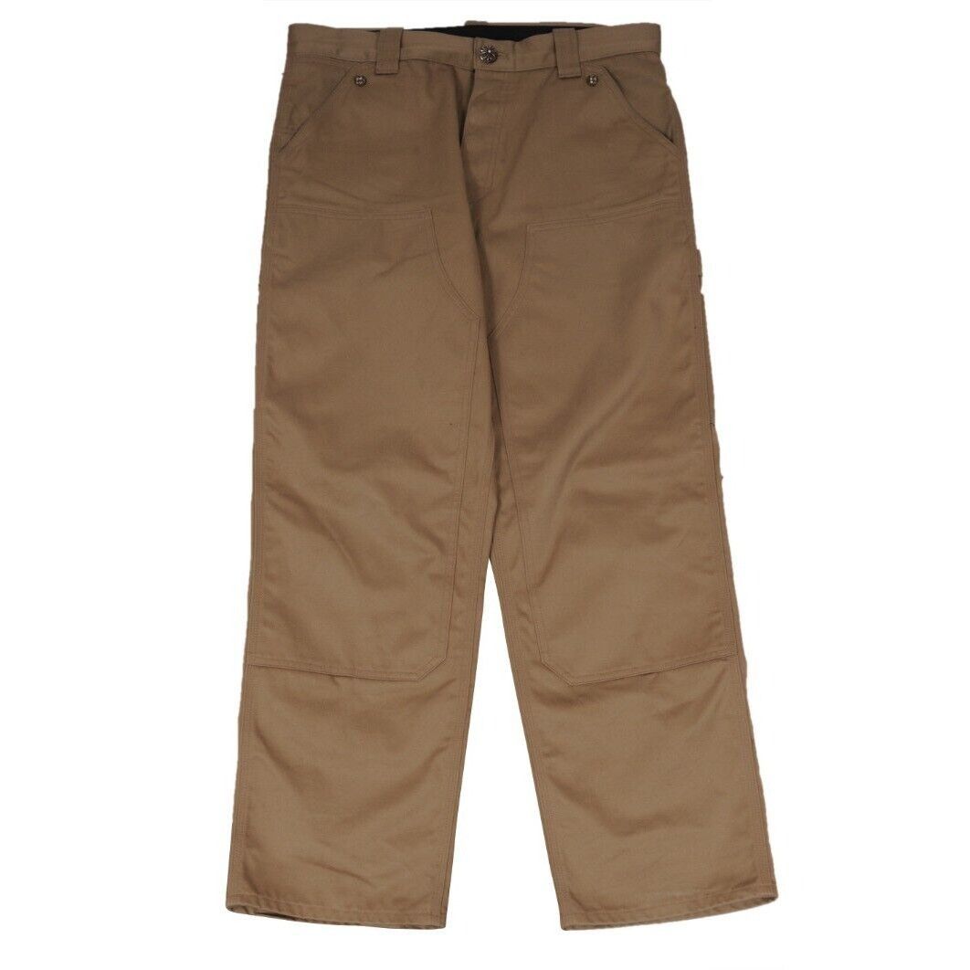 Carpenter Pants Khakai Tan Cotton Trousers