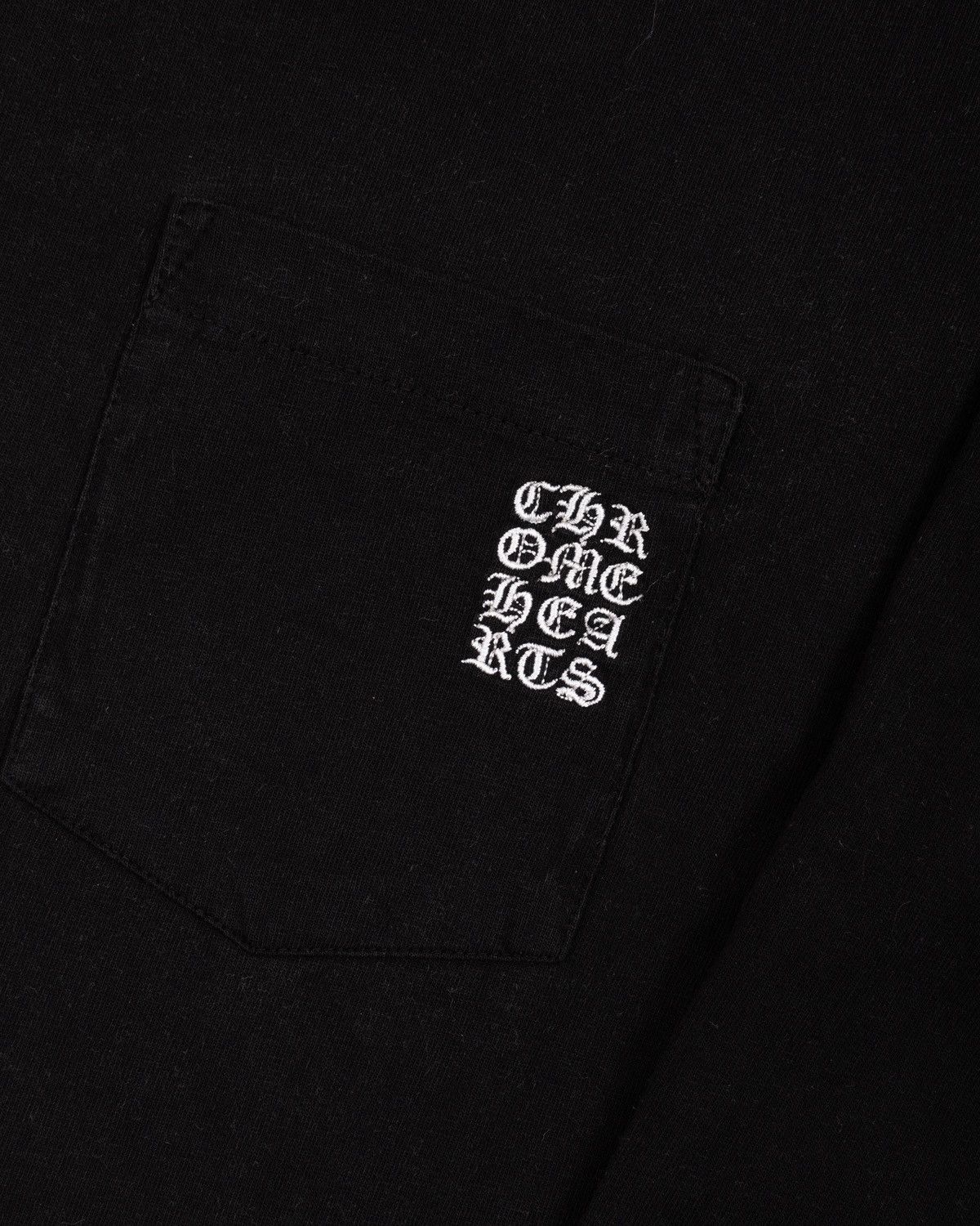 Chrome Hearts Chrome Hearts Premium Embroidered Eyechart Longsleeve Black Size US XL / EU 56 / 4 - 4 Thumbnail