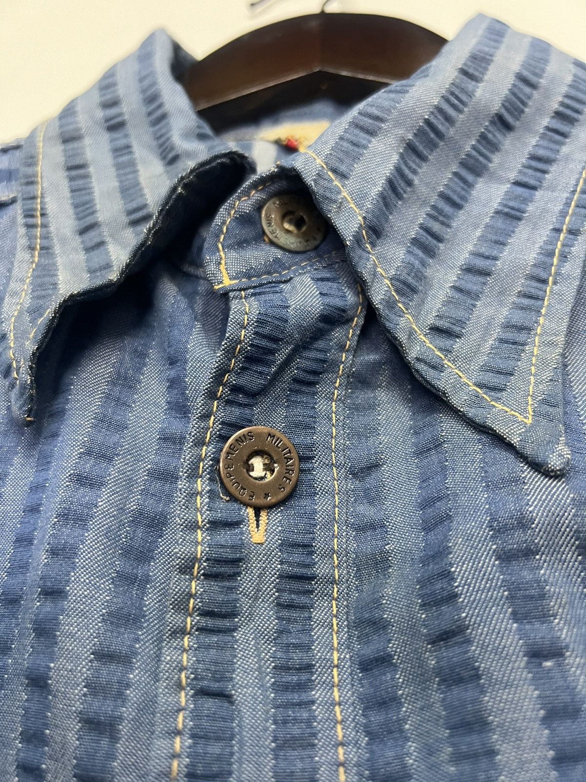Equipment MILITAIRES EQUIPMENTS SHIRT BUTTON UP LONGSLEEVE Size US L / EU 52-54 / 3 - 5 Thumbnail