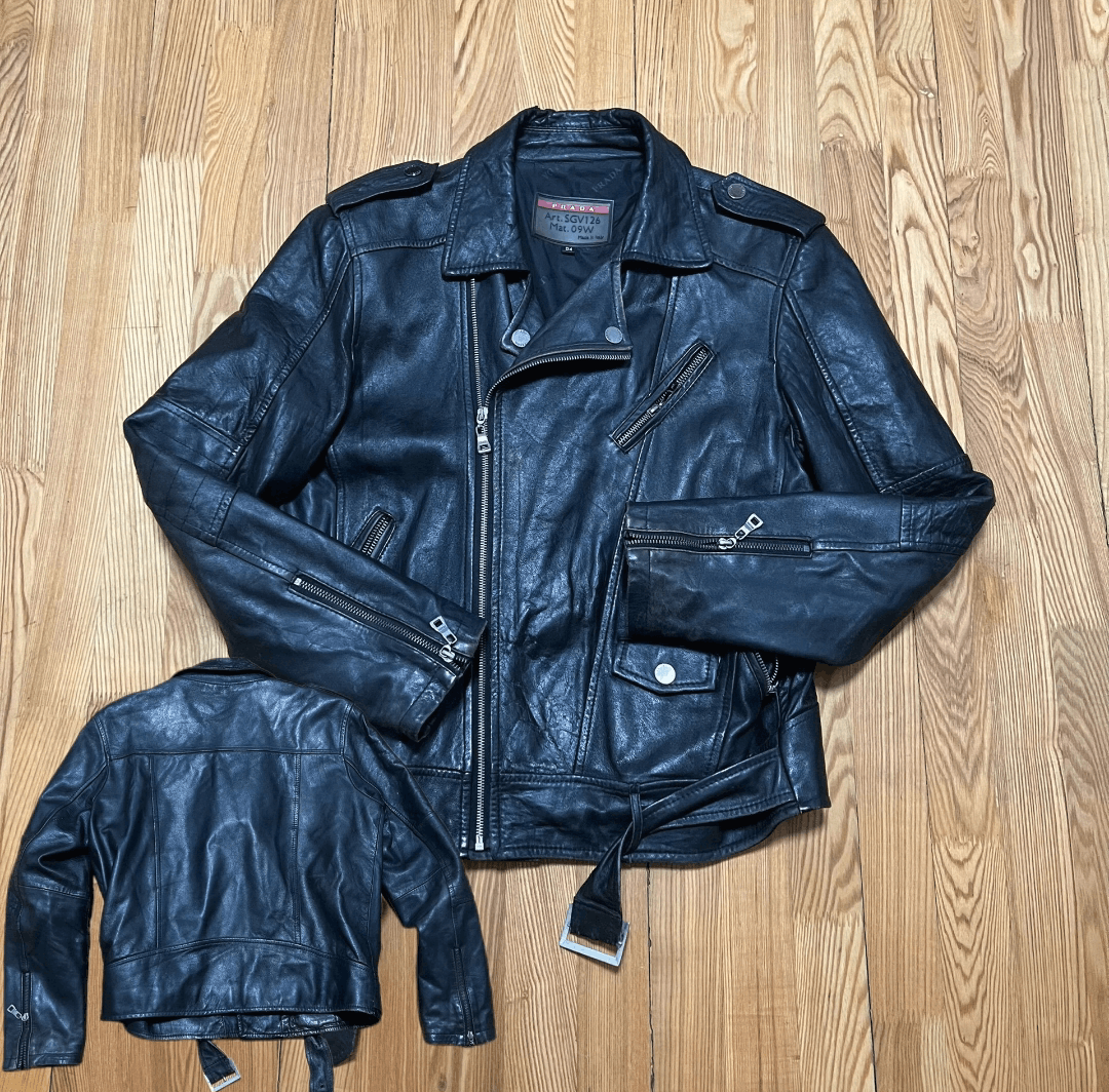 Prada prada 2000s archive leather jacket Size US L / EU 52-54 / 3 - 1 Thumbnail