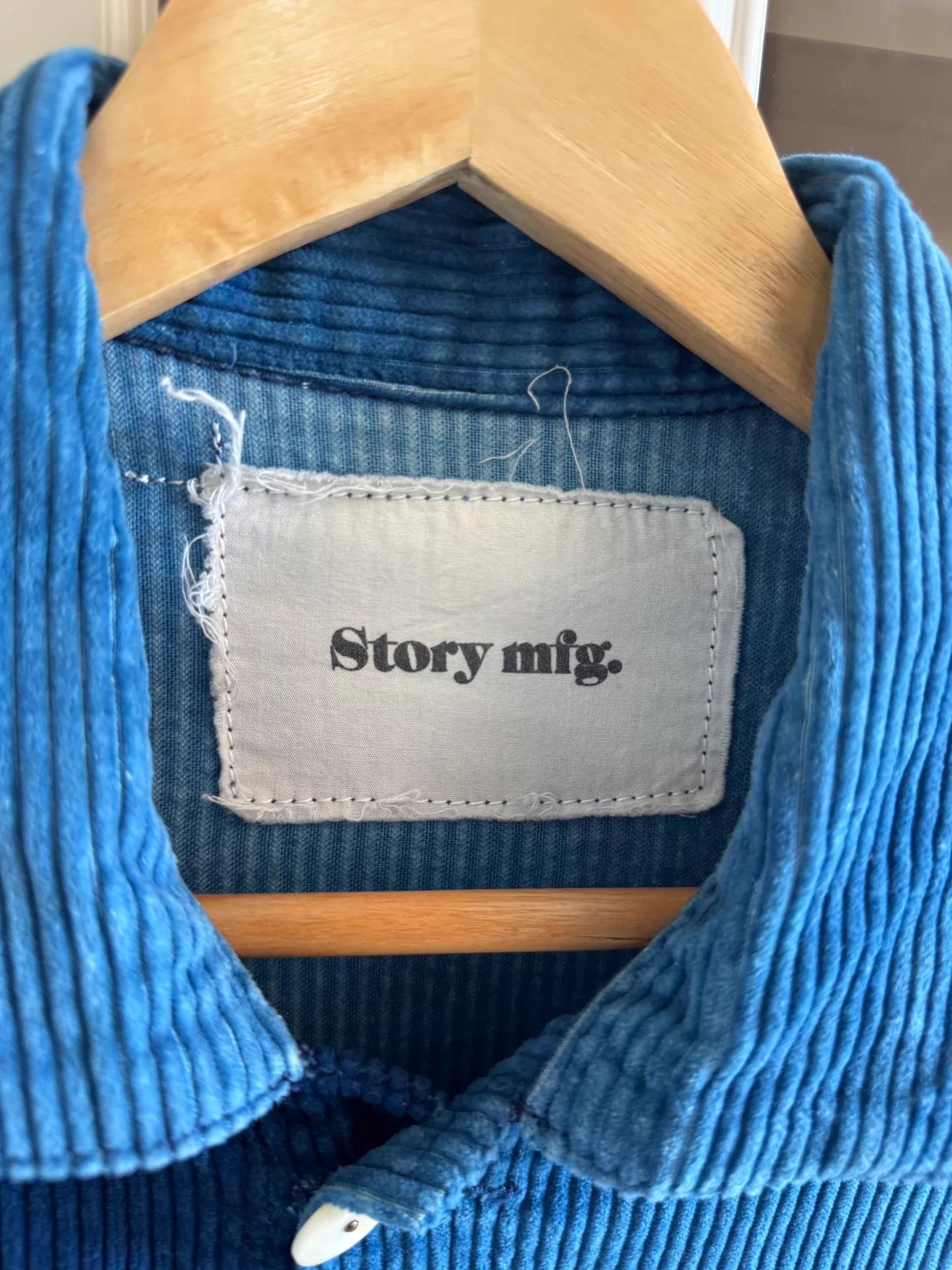 Other Story mfg indigo colorblock corduroy jacket M Size US M / EU 48-50 / 2 - 3 Thumbnail