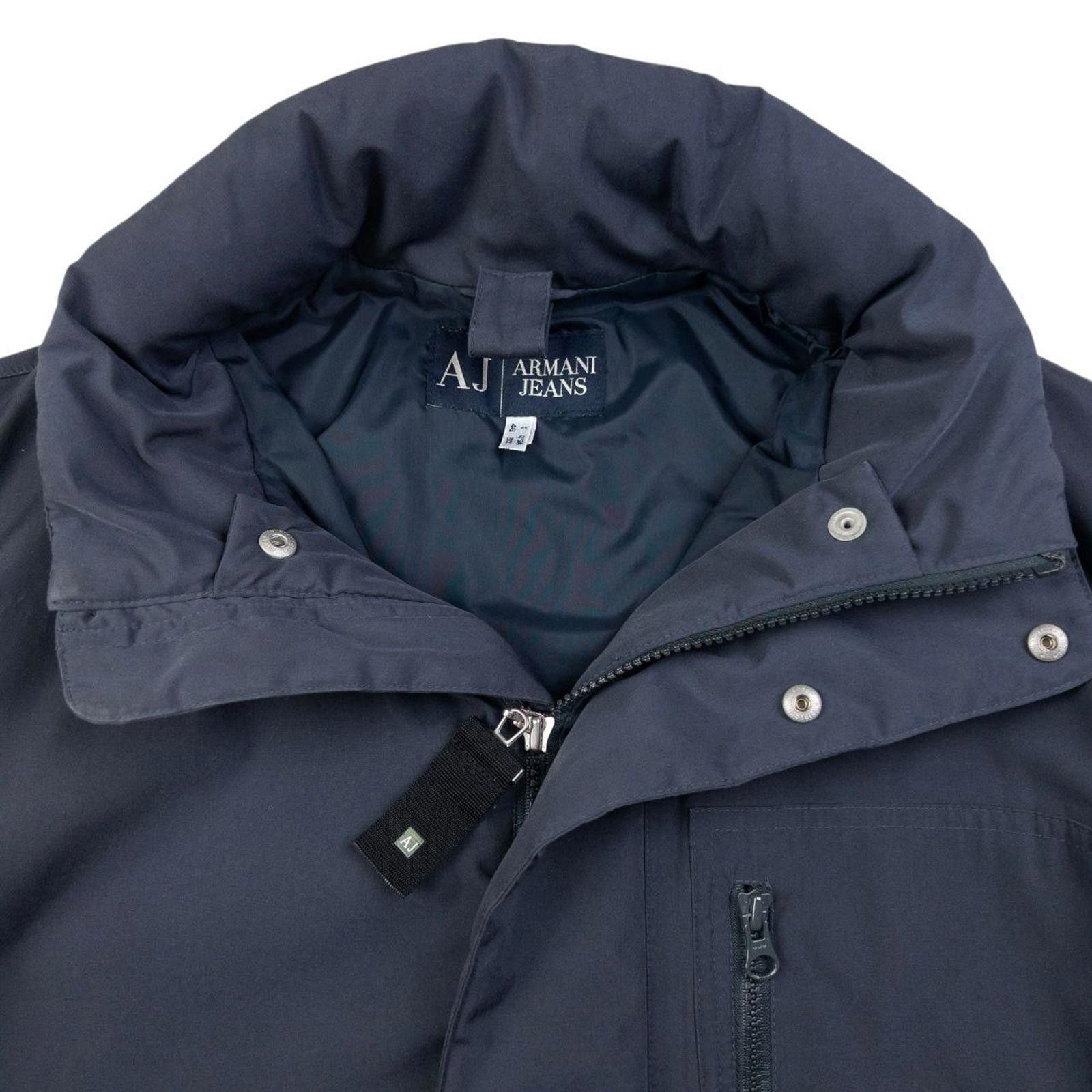 Other Vintage Armani Jeans Zip Up Rain Jacket Size XL Size US XL / EU 56 / 4 - 3 Thumbnail