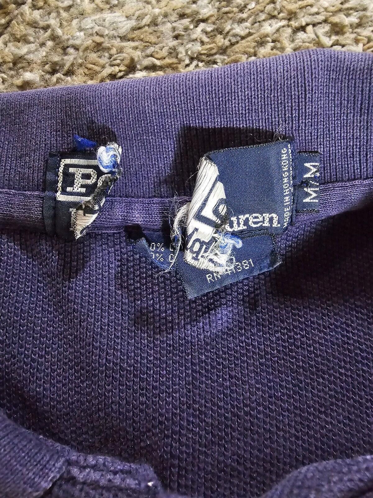 Polo Ralph Lauren polo ralph lauren Long Sleeve Polo Shirt Medium Size US M / EU 48-50 / 2 - 3 Thumbnail