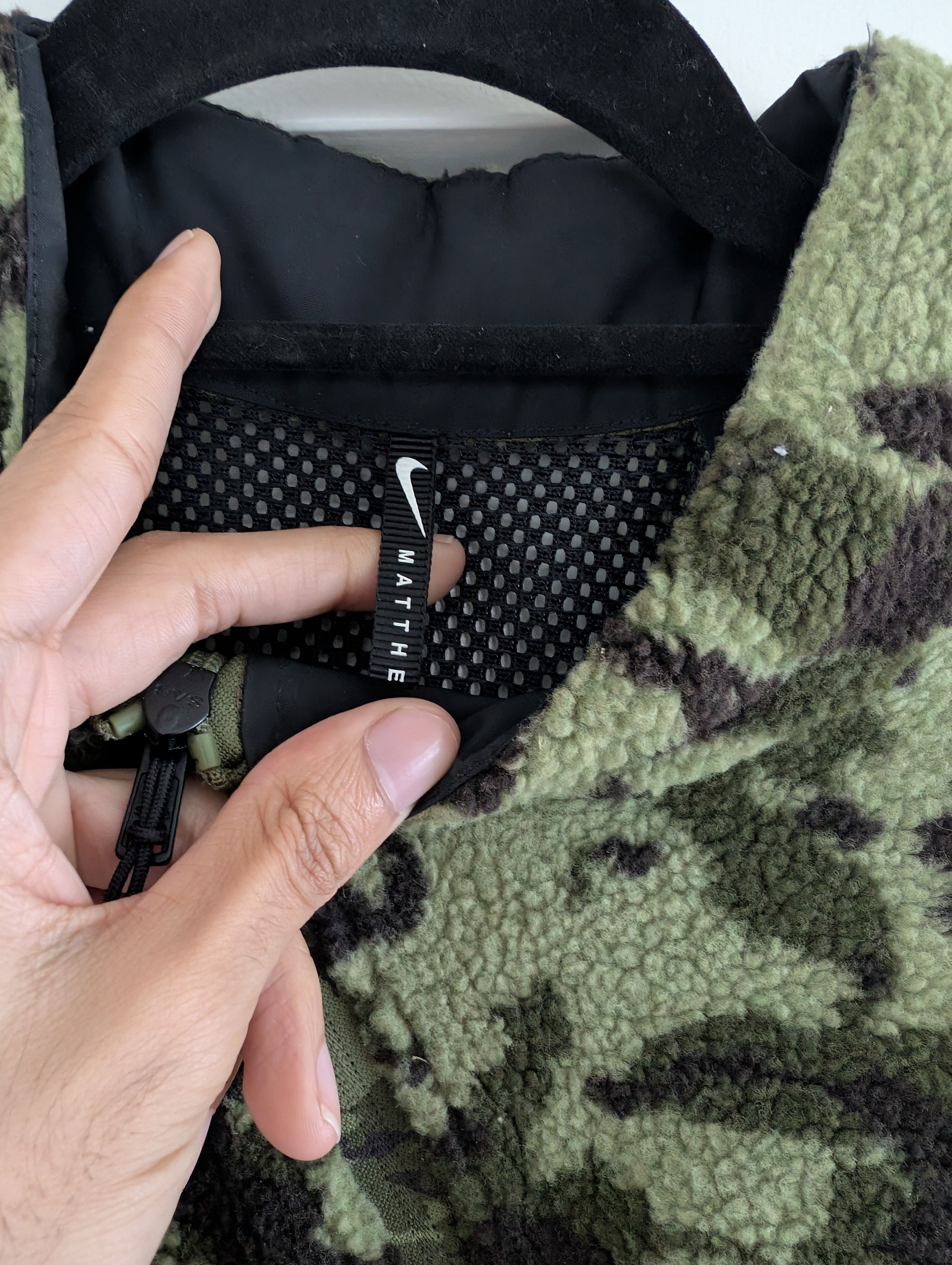 Alyx × MMW × Nike Alyx MMW Matthew Williams Nike Fleece Camo Vest Size US M / EU 48-50 / 2 - 6 Thumbnail