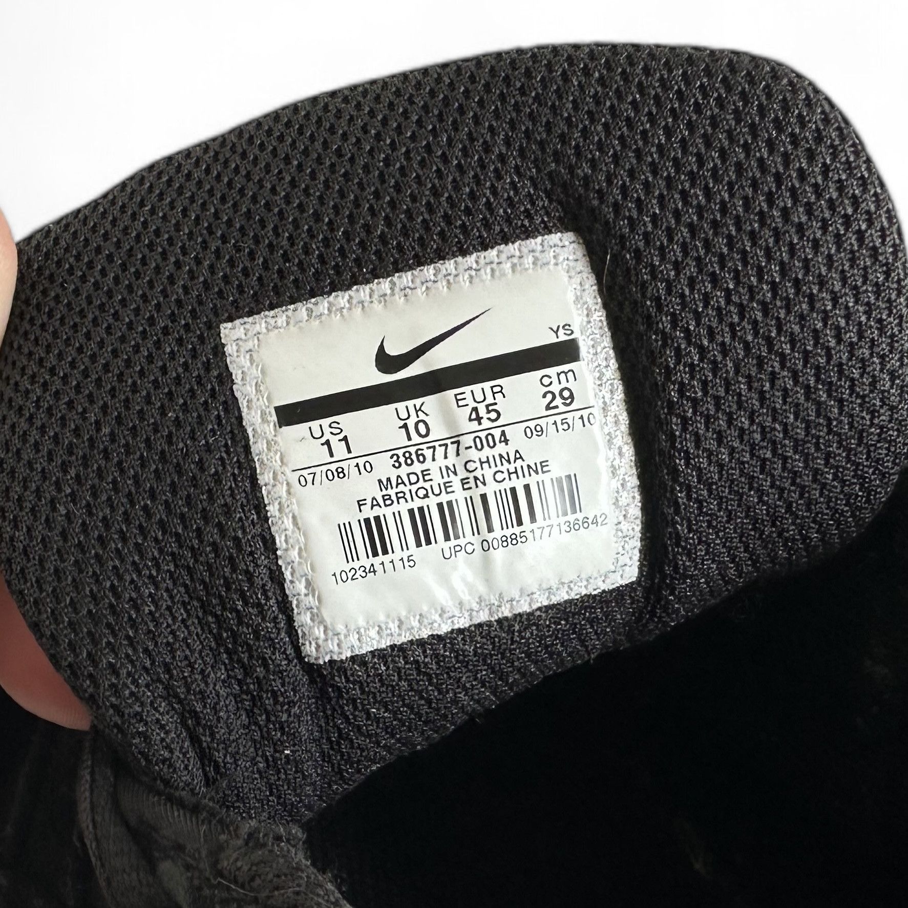 Nike Vintage 2010 Nike Tekno Monarch ? Black Trainers US11 Size US 11 / EU 44 - 7 Thumbnail