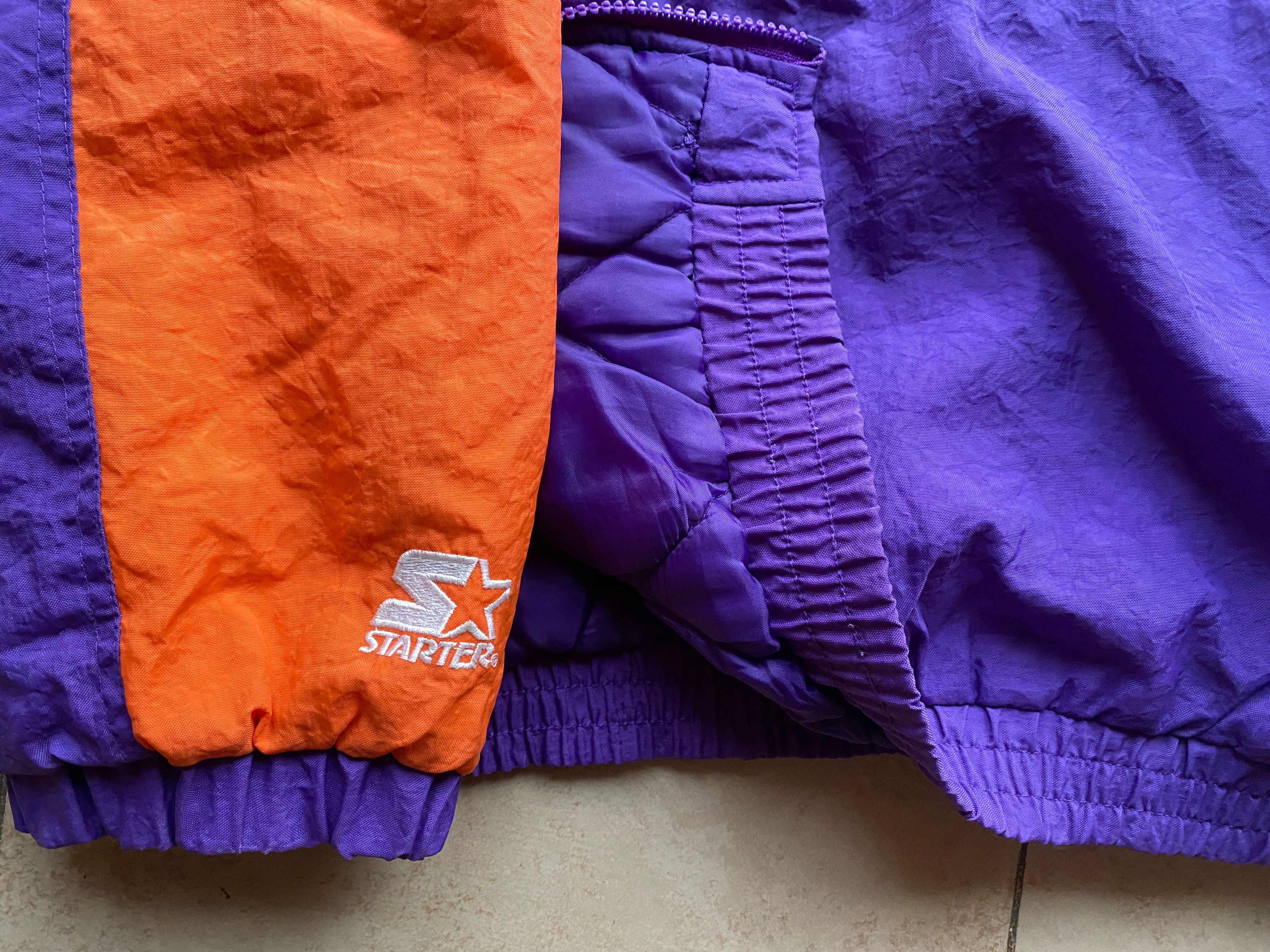 Starter Phoenix Suns 90s STARTER puffer Pullover purple vintage Size US XL / EU 56 / 4 - 11 Thumbnail