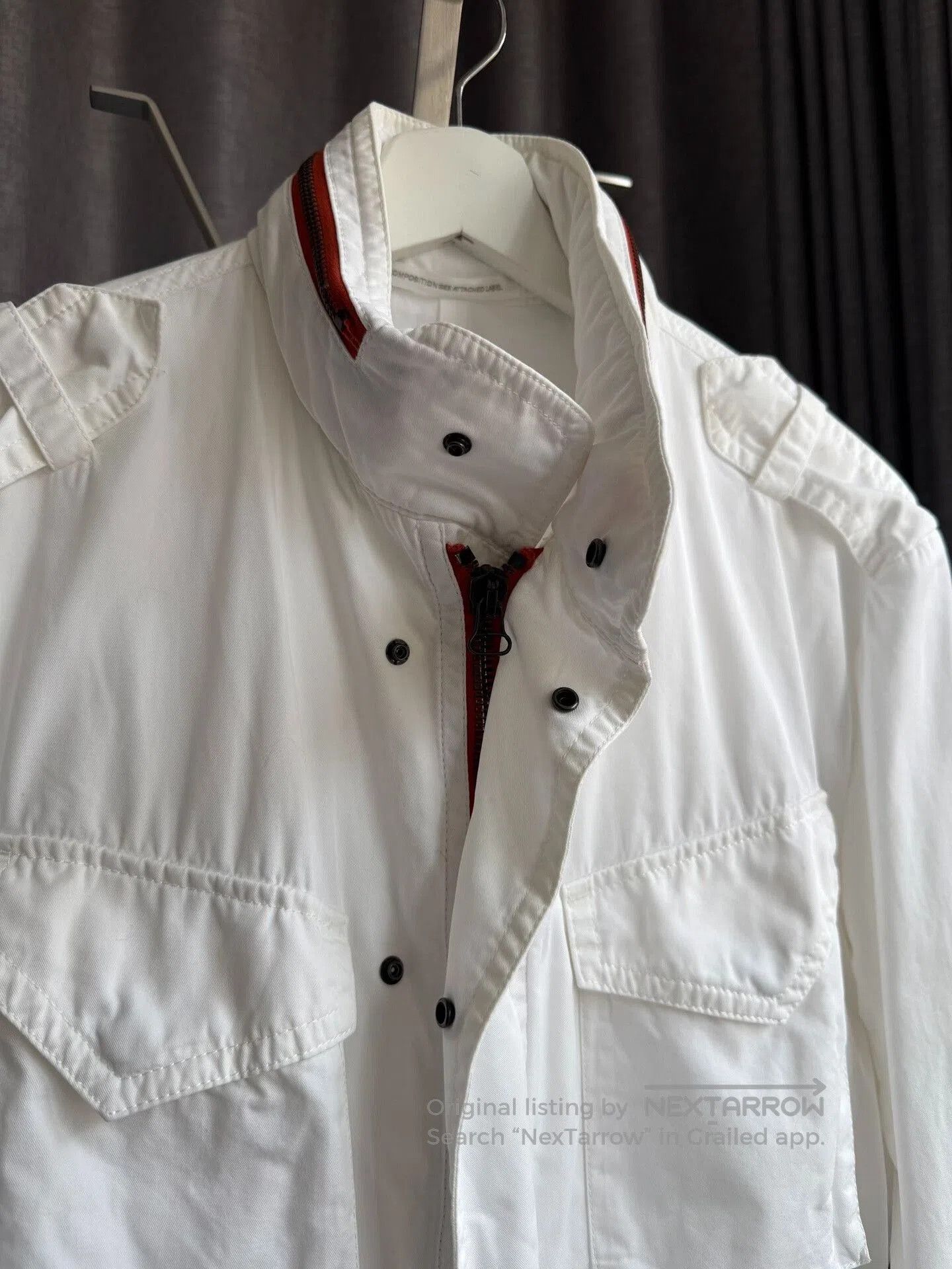 Y's for Men Yohji Yamamoto Y's White Utility Jacket. Size US M / EU 48-50 / 2 - 6 Thumbnail