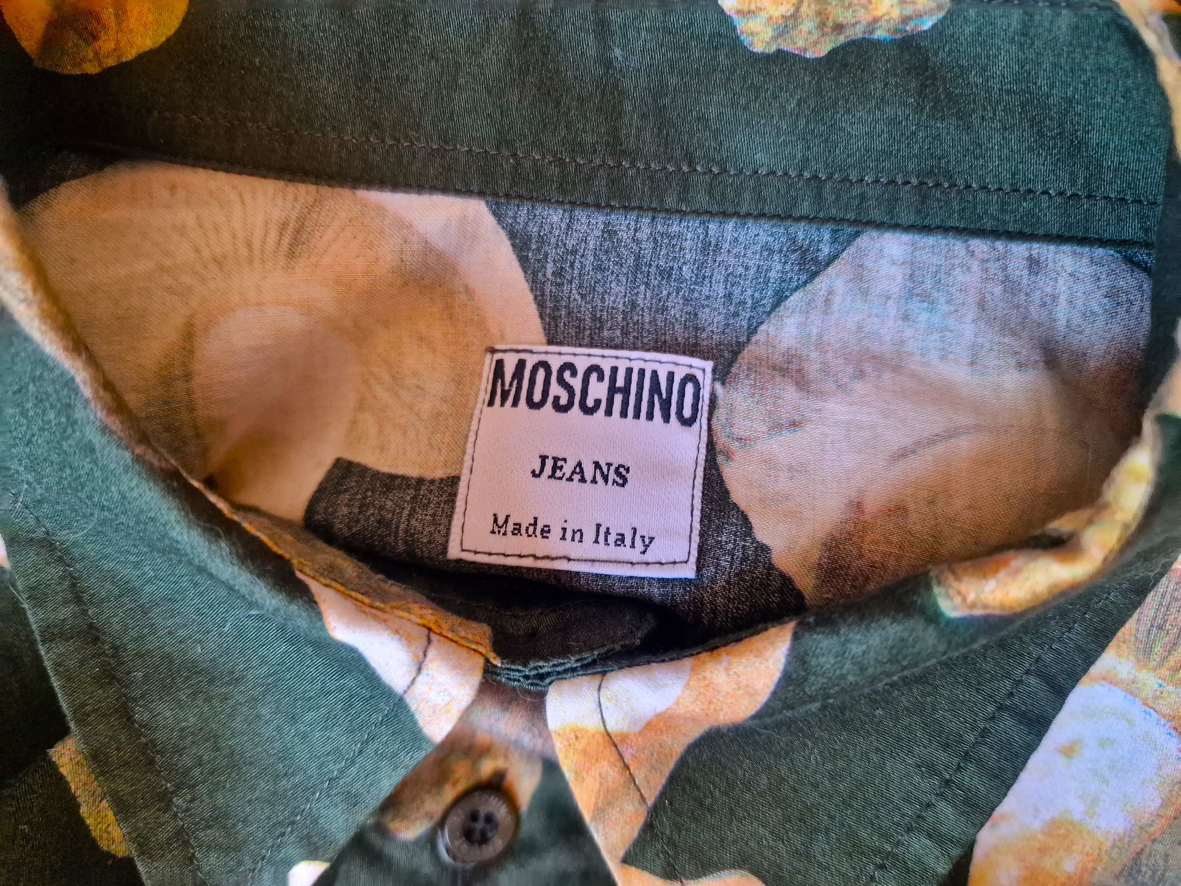 Moschino Moschino Mushroom Brown Weird Funny XL Tee Shirt T-shirt Size US XL / EU 56 / 4 - 12 Thumbnail