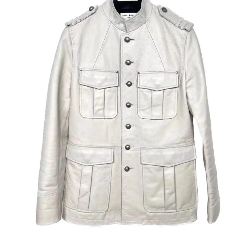 YSL White Women's Jacket Size M 0089