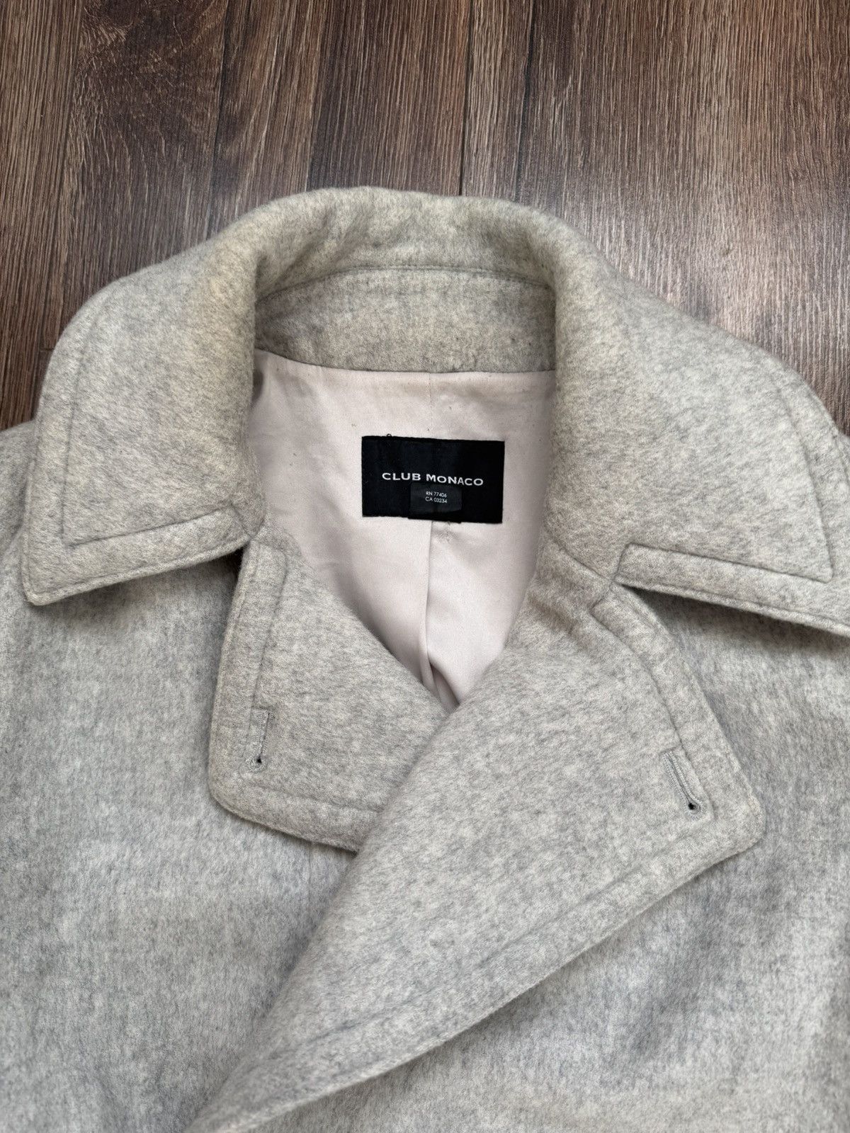 Club Monaco Club Monaco women’s S wool long coat trench Size S / US 4 / IT 40 - 3 Thumbnail