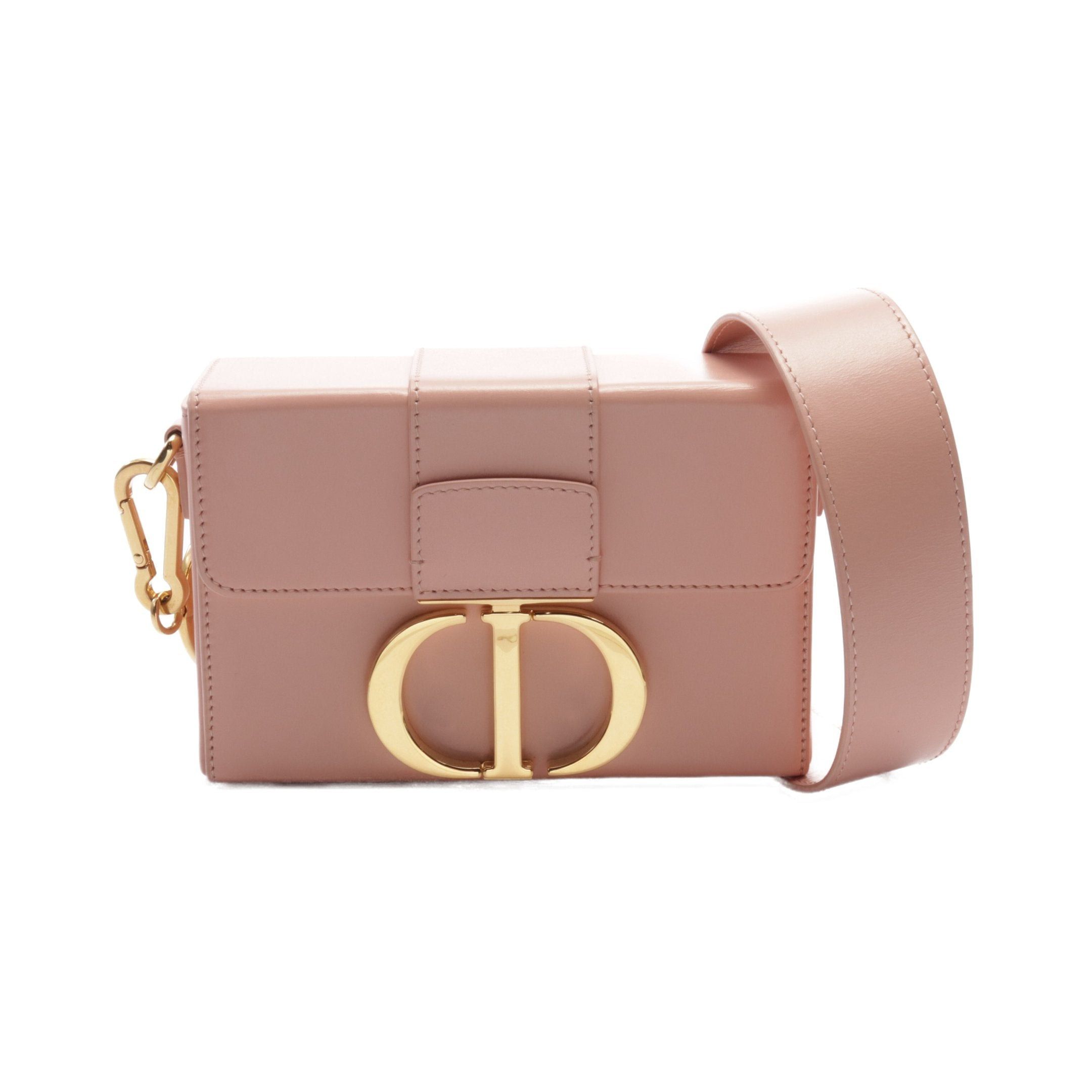 Dior Dior 30 Montaigne Shoulder Bag Leather Pink Size ONE SIZE - 1 Thumbnail