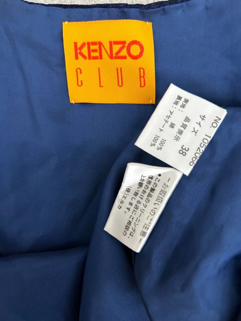 Kenzo KENZO Early dark blue nail bead vest vintage Size XS / US 0-2 / IT 36-38 - 9 Thumbnail