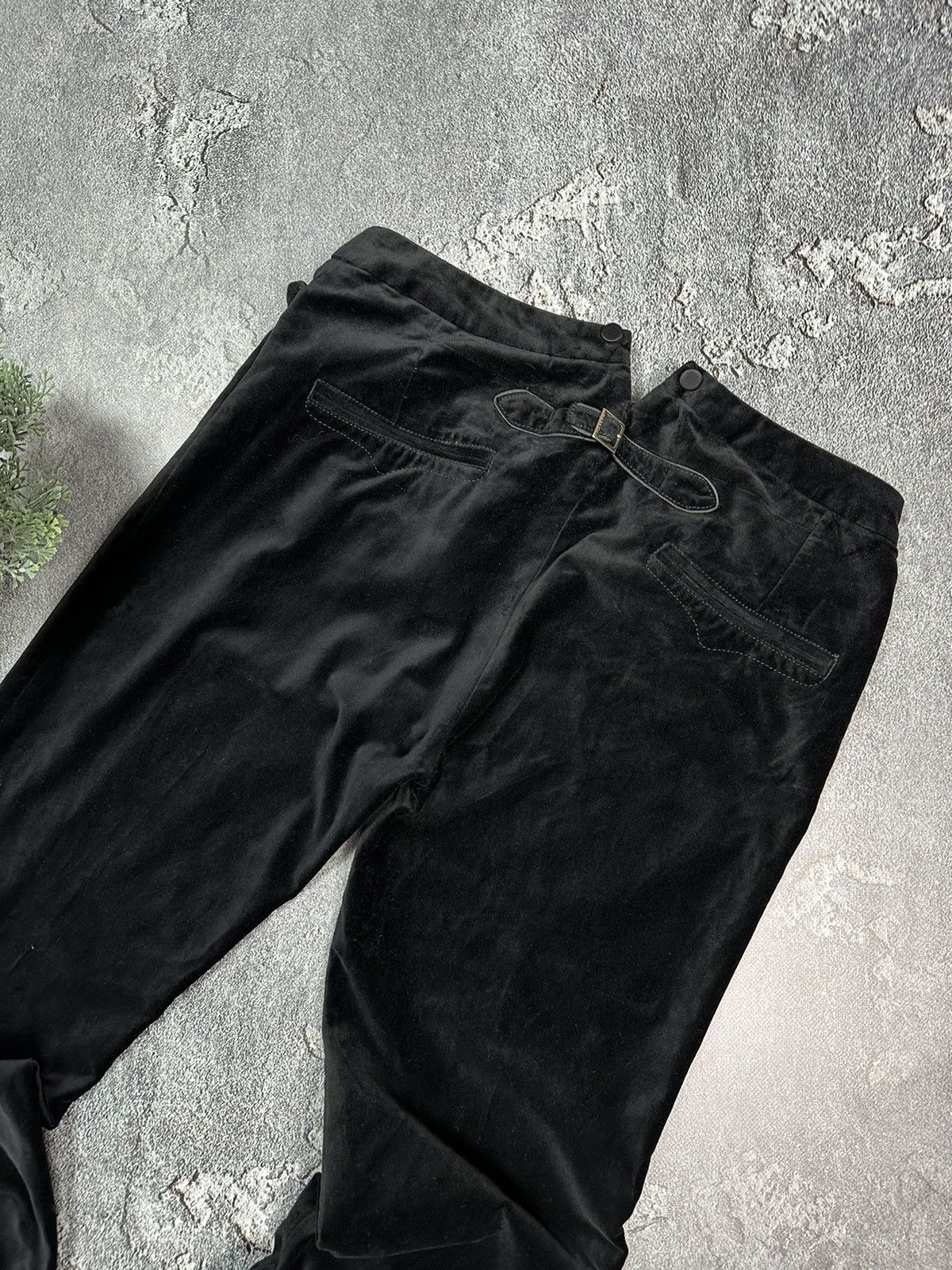Joseph Joseph velvet pants Women’s Black Velour Luxury Size 28" / US 6 / IT 42 - 18 Thumbnail