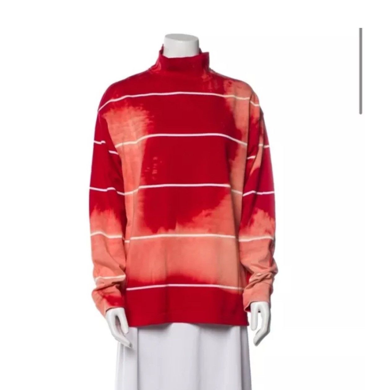 Balenciaga Balenciaga Tie Dye Swearshirt Size S / US 4 / IT 40 - 1 Thumbnail