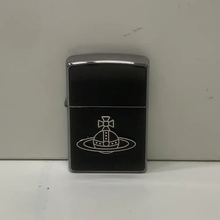 Vivienne Westwood Vivienne Westwood Enamel Zippo Lighter Black Size ONE SIZE - 2 Thumbnail