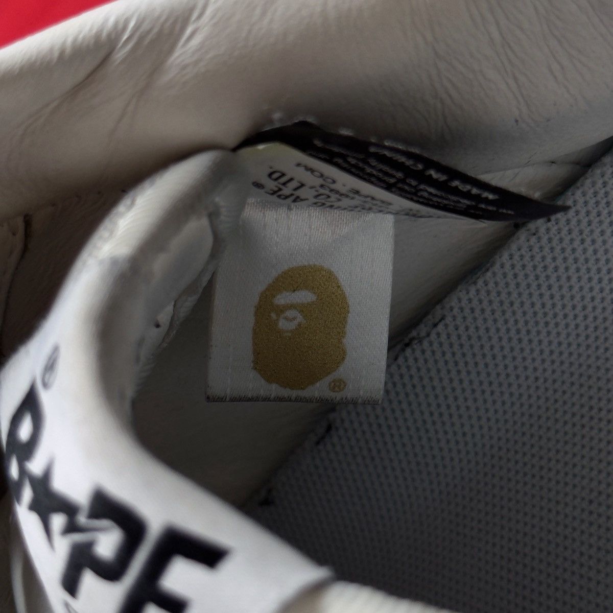 Bape A Bathing Ape Bapesta #3 Line Camo White 2023 Size US 8.5 / EU 41-42 - 18 Thumbnail