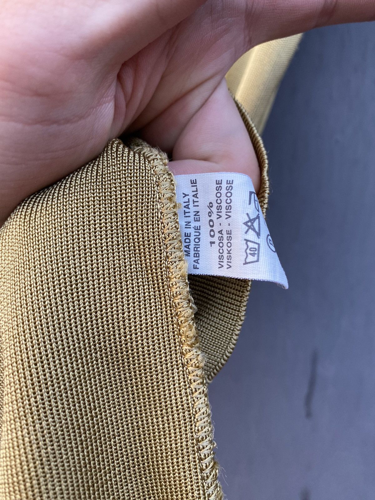 Fendi Fendi Vintage gold tank top size 46 Size L / US 10 / IT 46 - 4 Thumbnail