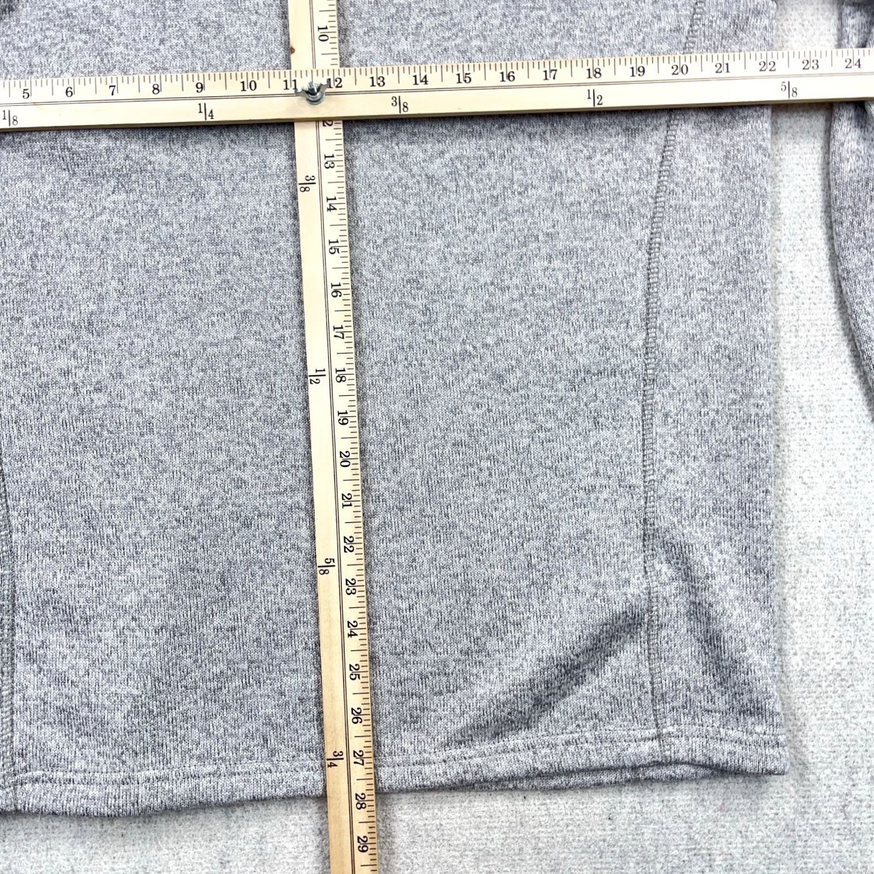 Eddie Bauer Eddie Bauer Sweater Men Large Gray Pullover Quarter Zip Fleece Jacket Heather Gray B0 Size US L / EU 52-54 / 3 - 7 Thumbnail