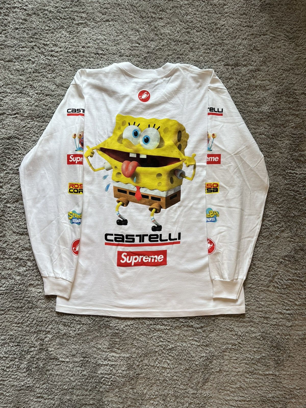 Supreme x SpongeBob Castelli Racing L/S