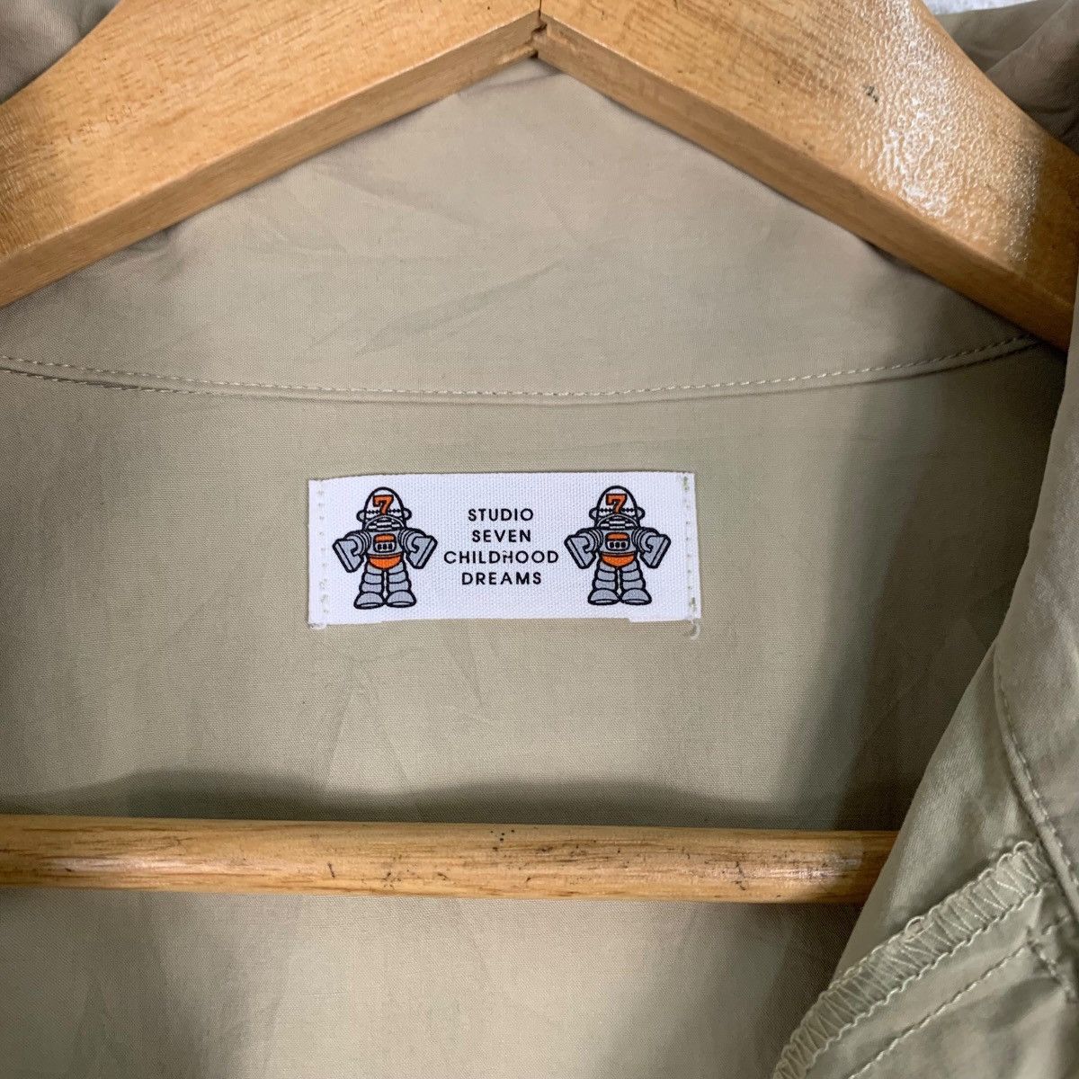 Japanese Brand Studio Seven Childhood Dream 7 Short Sleeve Shirt #1088-C49 Size US M / EU 48-50 / 2 - 15 Thumbnail