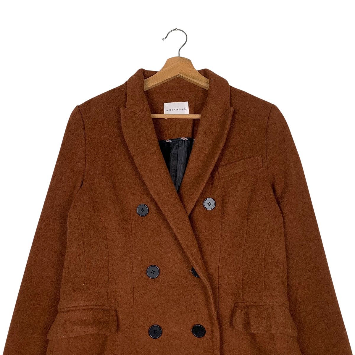 Japanese Brand Japanese Brand Belle Bella Double Breasted Overcoat Size S / US 4 / IT 40 - 2 Thumbnail