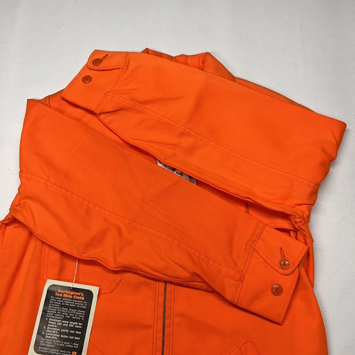 Vintage × Woolrich Woolen Mills VTG Woolrich Jacket Orange Blaze Hunting Zip Workwear 90s Size US M / EU 48-50 / 2 - 11 Thumbnail