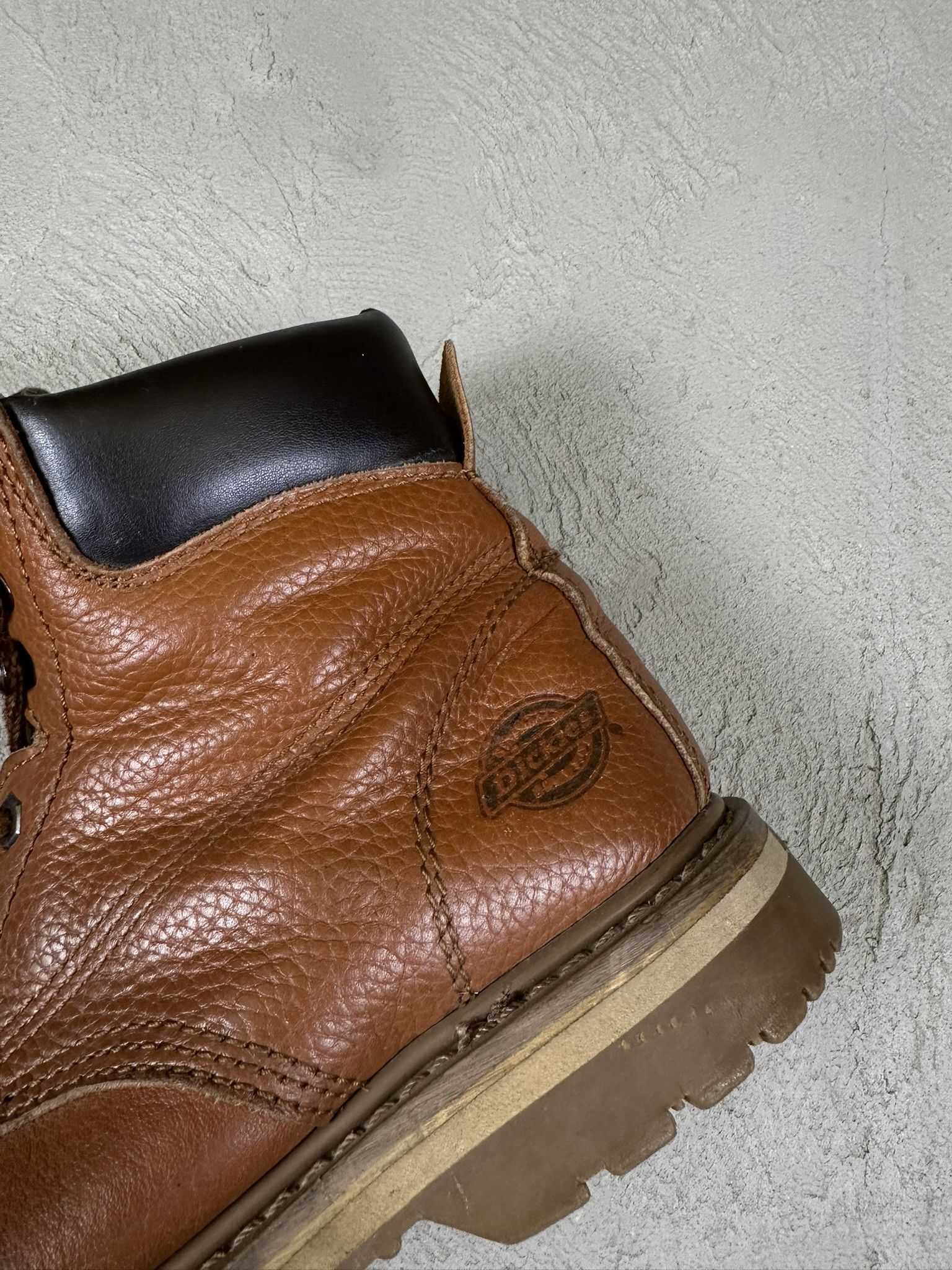 Dickies × Vintage Vintage Dickies Workwear Distressed Leather Boots Size US 7 / EU 40 - 4 Thumbnail