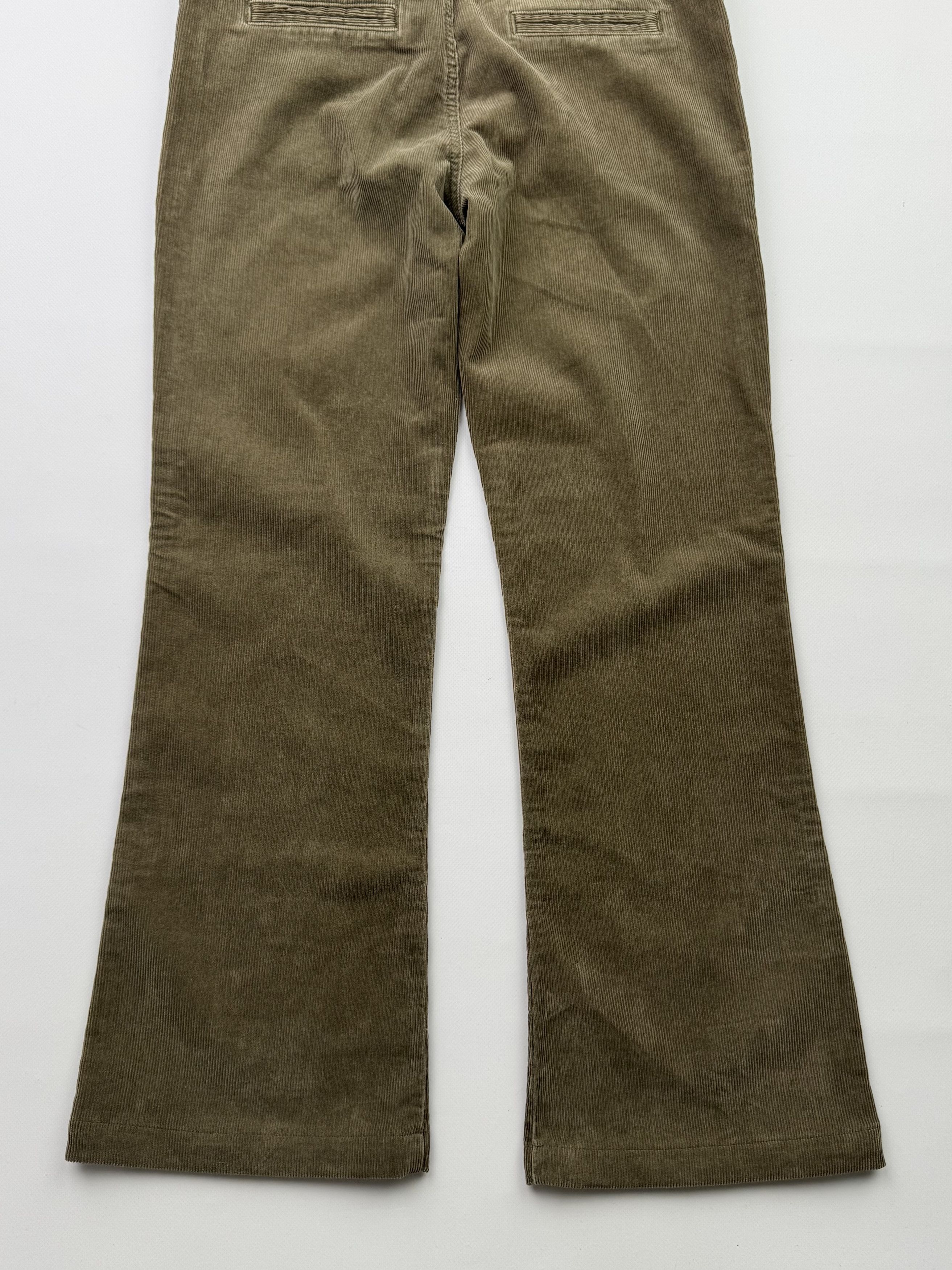 Hysteric Glamour Vintage Flare Corduroy Pants With Wide Belt B738(V276)E2 Size 30" / US 8 / IT 44 - 8 Thumbnail
