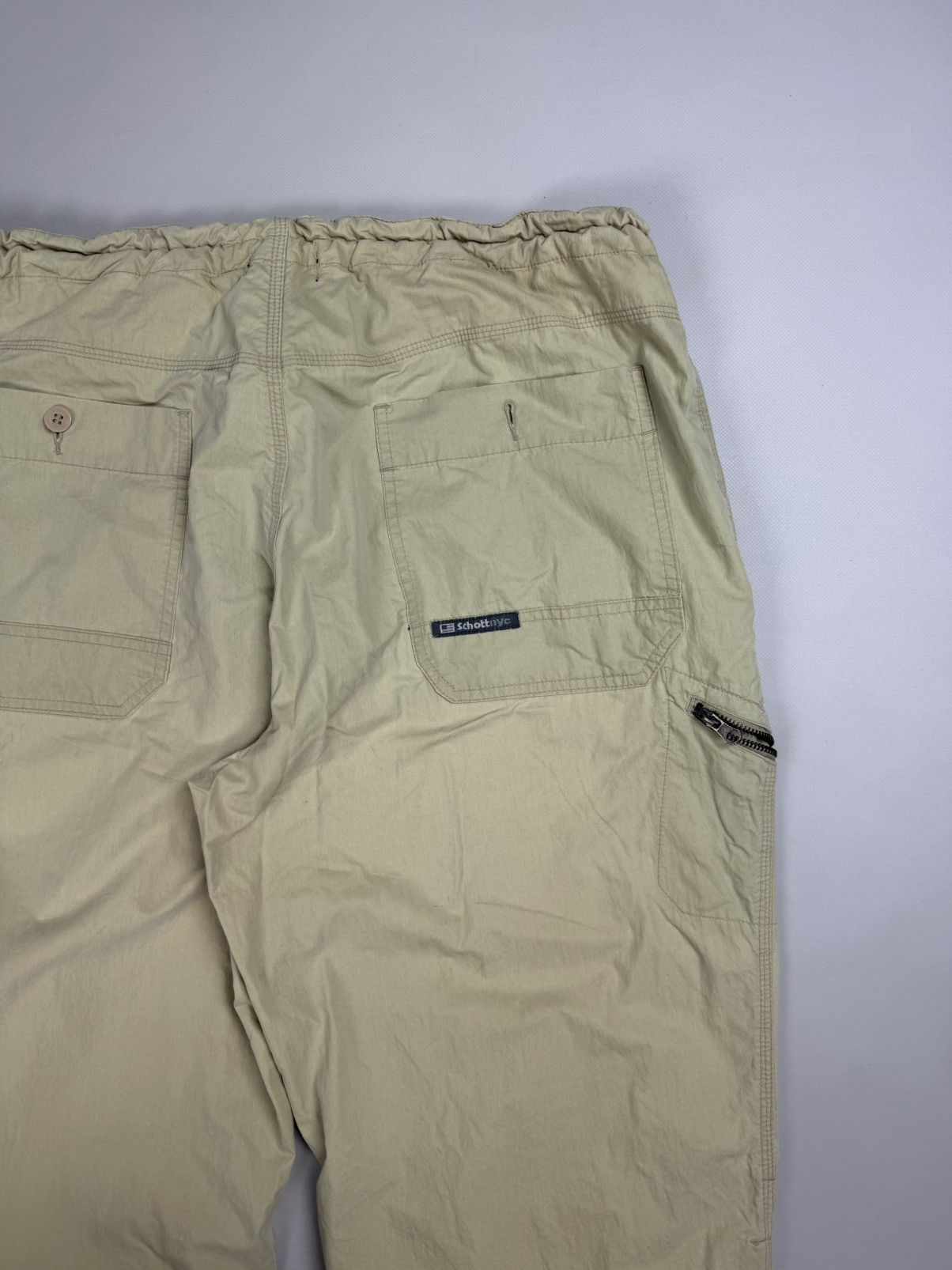 Schott × Vintage Schott NYC Vintage Military Style Parachute Pants Trousers Size US 36 / EU 52 - 24 Thumbnail