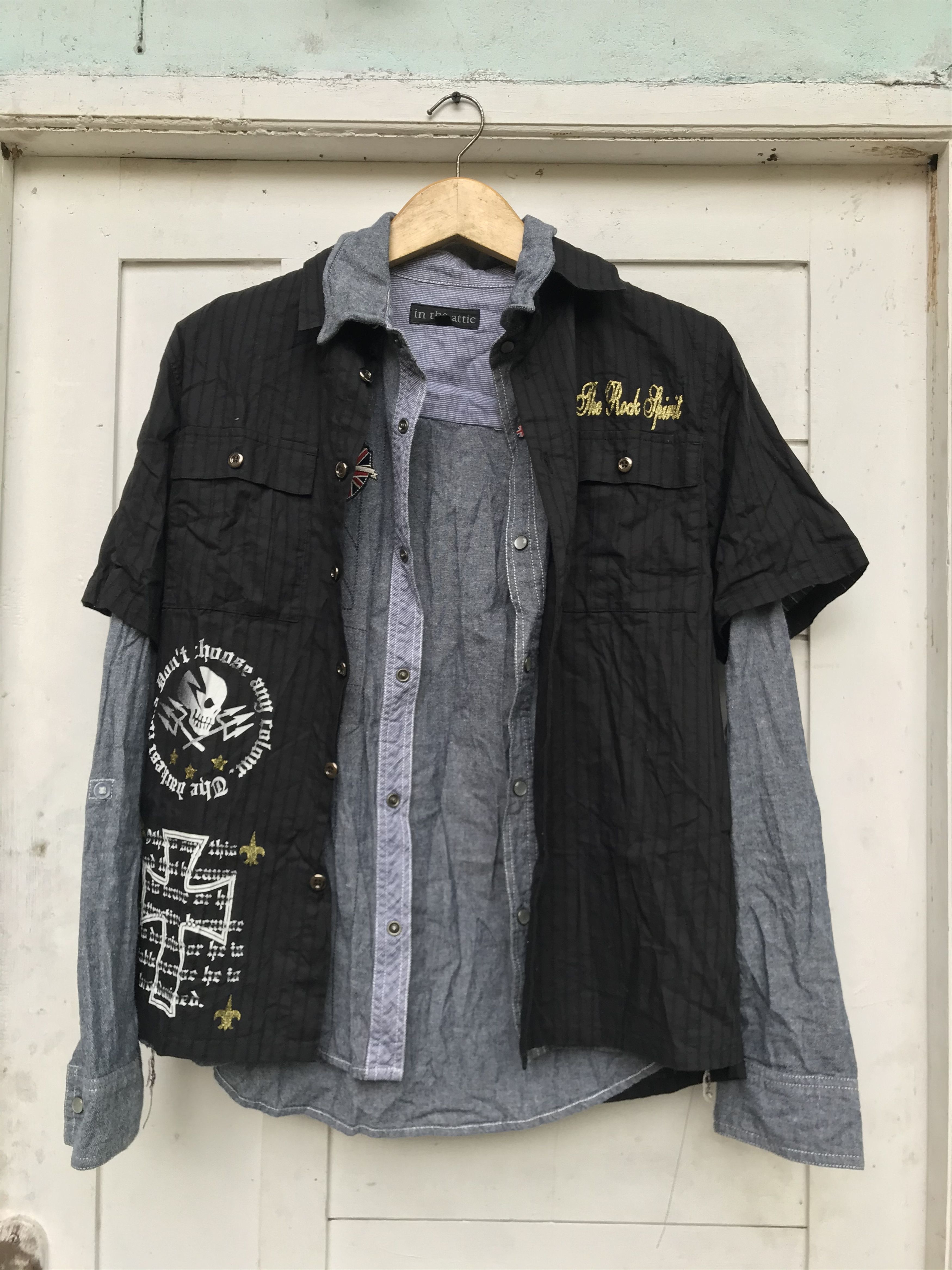 In The Attic 1/1 In The Attic Double Layers poem Shirts japanese brand Size US S / EU 44-46 / 1 - 1 Thumbnail