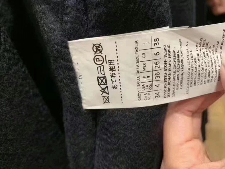 Max Mara Max Mara Cashmere coat navy blue Size XS / US 0-2 / IT 36-38 - 4 Thumbnail