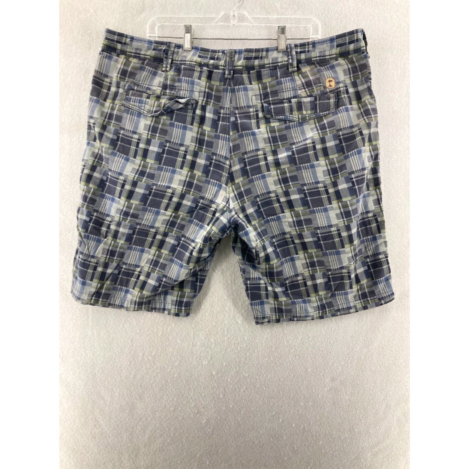 Tommy Bahama VINTAGE Tommy Bahama Cargo Shorts Mens 40 Lightweight Cotton Plaid Beach Casual Size US 40 / EU 56 - 6 Thumbnail
