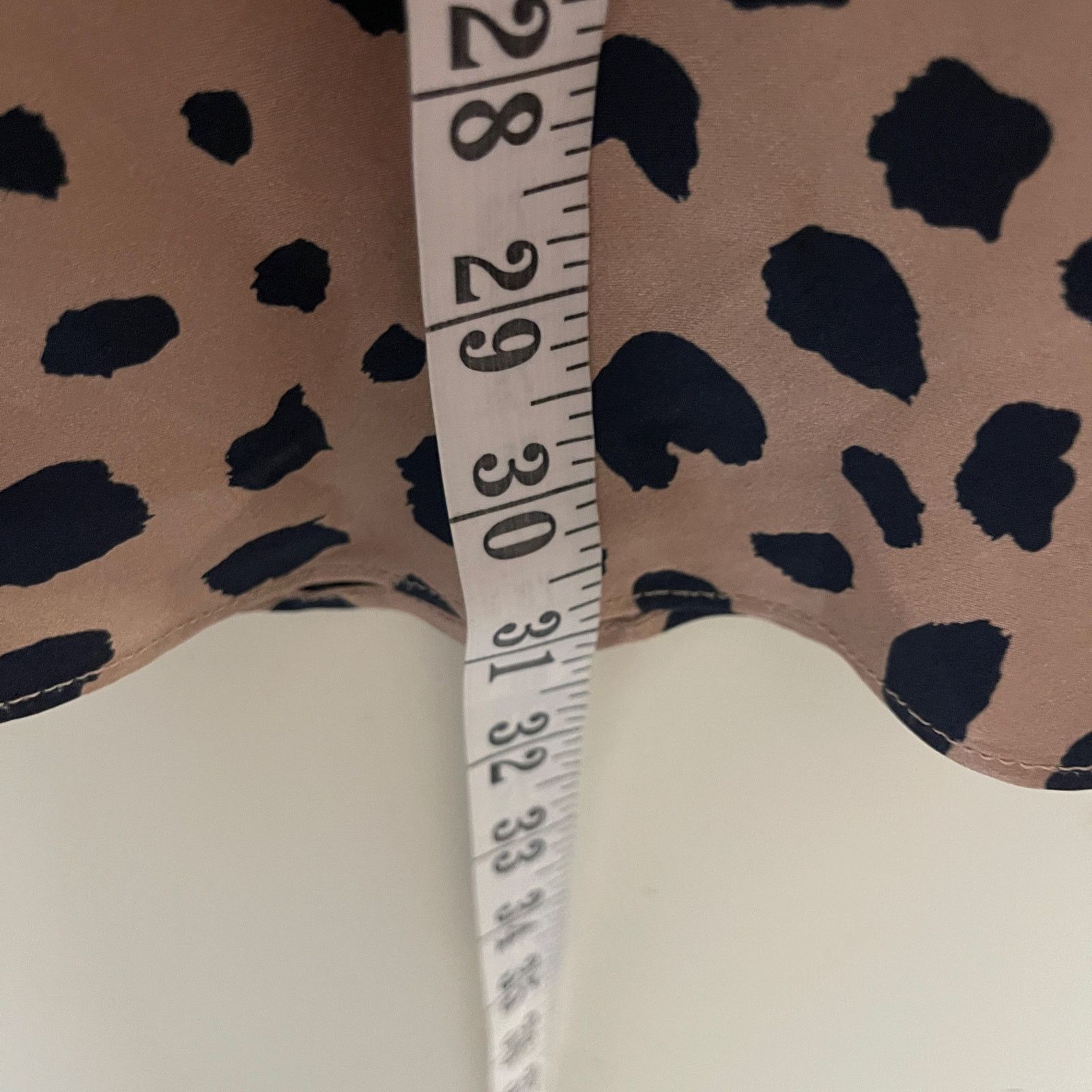 Realisation Par REALISATION The Naomi Silk Skirt Wild Things Leopard Gold M Size 27" / US 4 / IT 40 - 6 Thumbnail