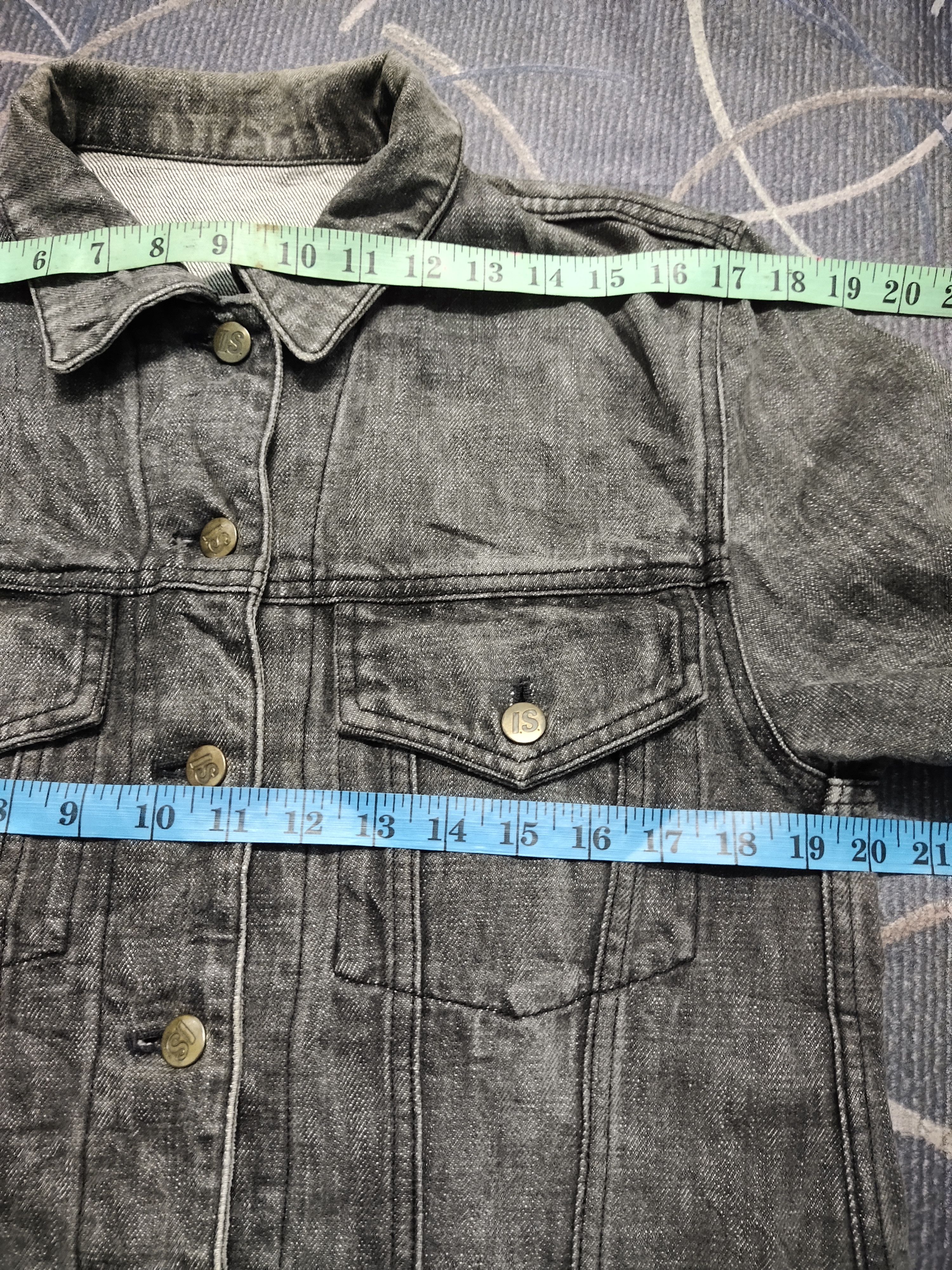 Issey Miyake 80’s Issey Miyake I.S Issey Sport Denim Long Jacket Size M / US 6-8 / IT 42-44 - 10 Thumbnail