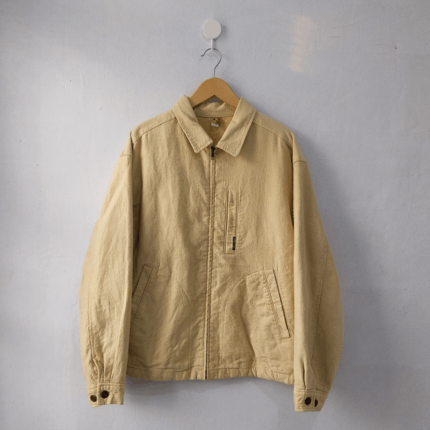 Hang Ten × Japanese Brand Vintage RARE 80s Hang ten Canvas Work Jacket Size US L / EU 52-54 / 3 - 2 Thumbnail