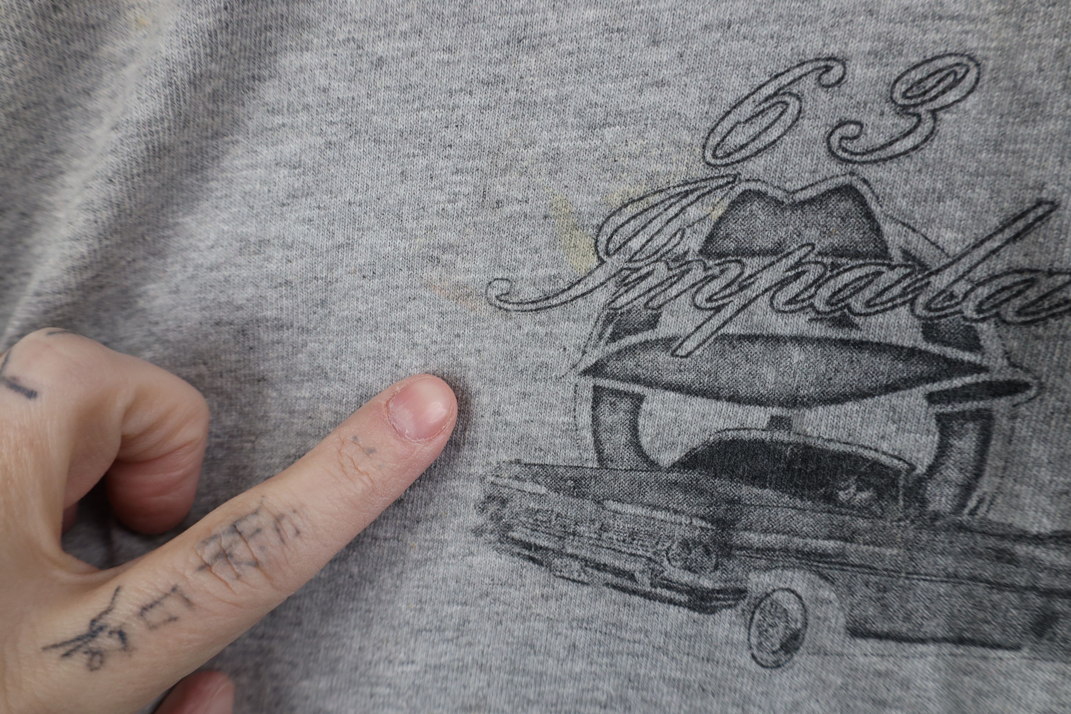 Vintage Vintage 90s Y2K Streetwear Impala Hot Rod Prison T-Shirt Size US XXL / EU 58 / 5 - 5 Thumbnail