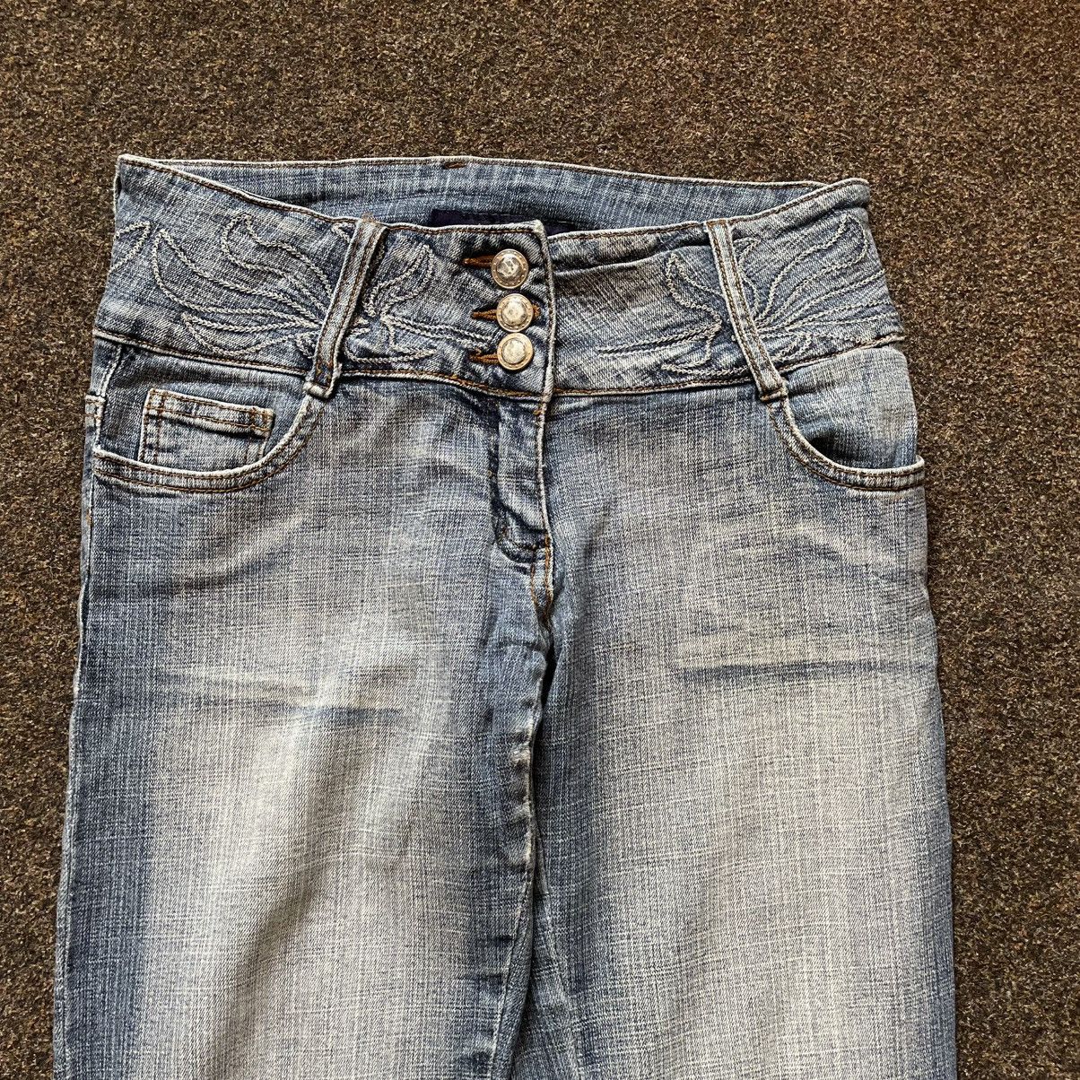 Vintage Vintage Y2K Flared Bootcut Jeans Sun Faded Grunge Tapered 32 Size 32" / US 10 / IT 46 - 5 Thumbnail