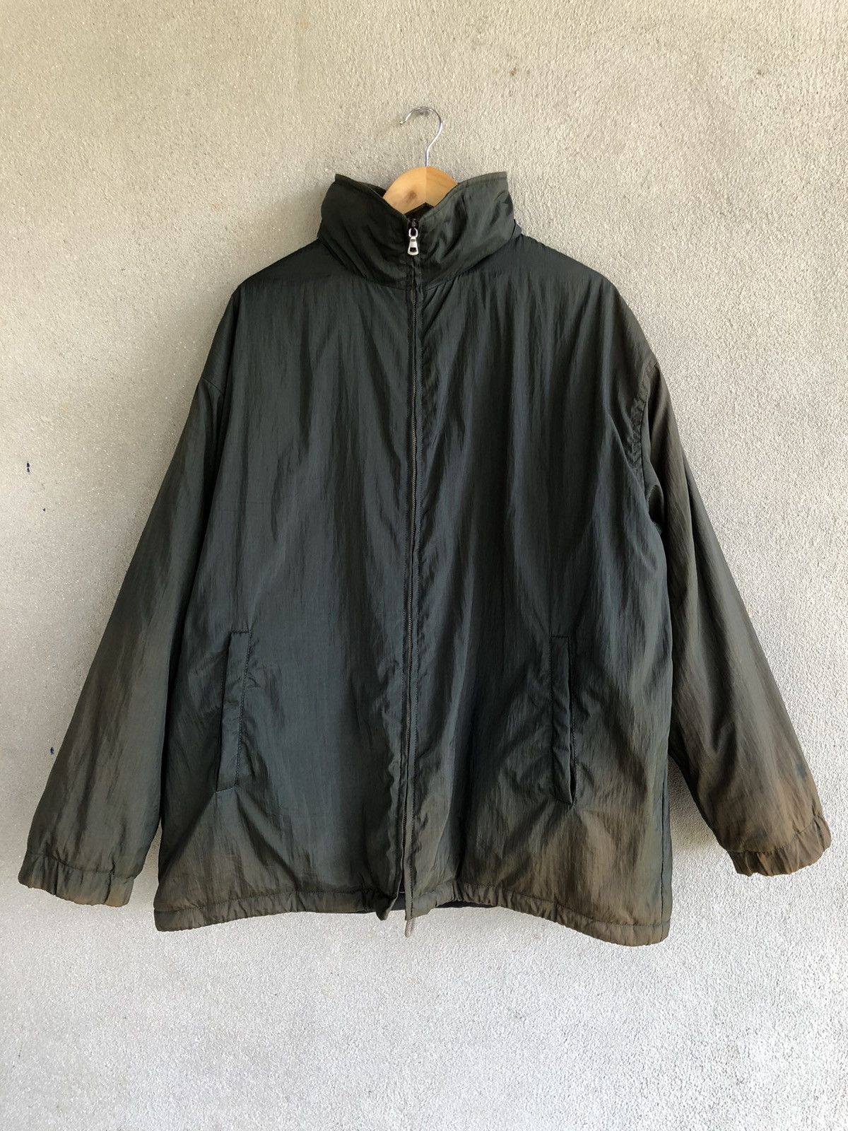 Emporio Armani Vintage EMPORIO ARMANI sun faded Puffer Jacket Size US XL / EU 56 / 4 - 1 Thumbnail