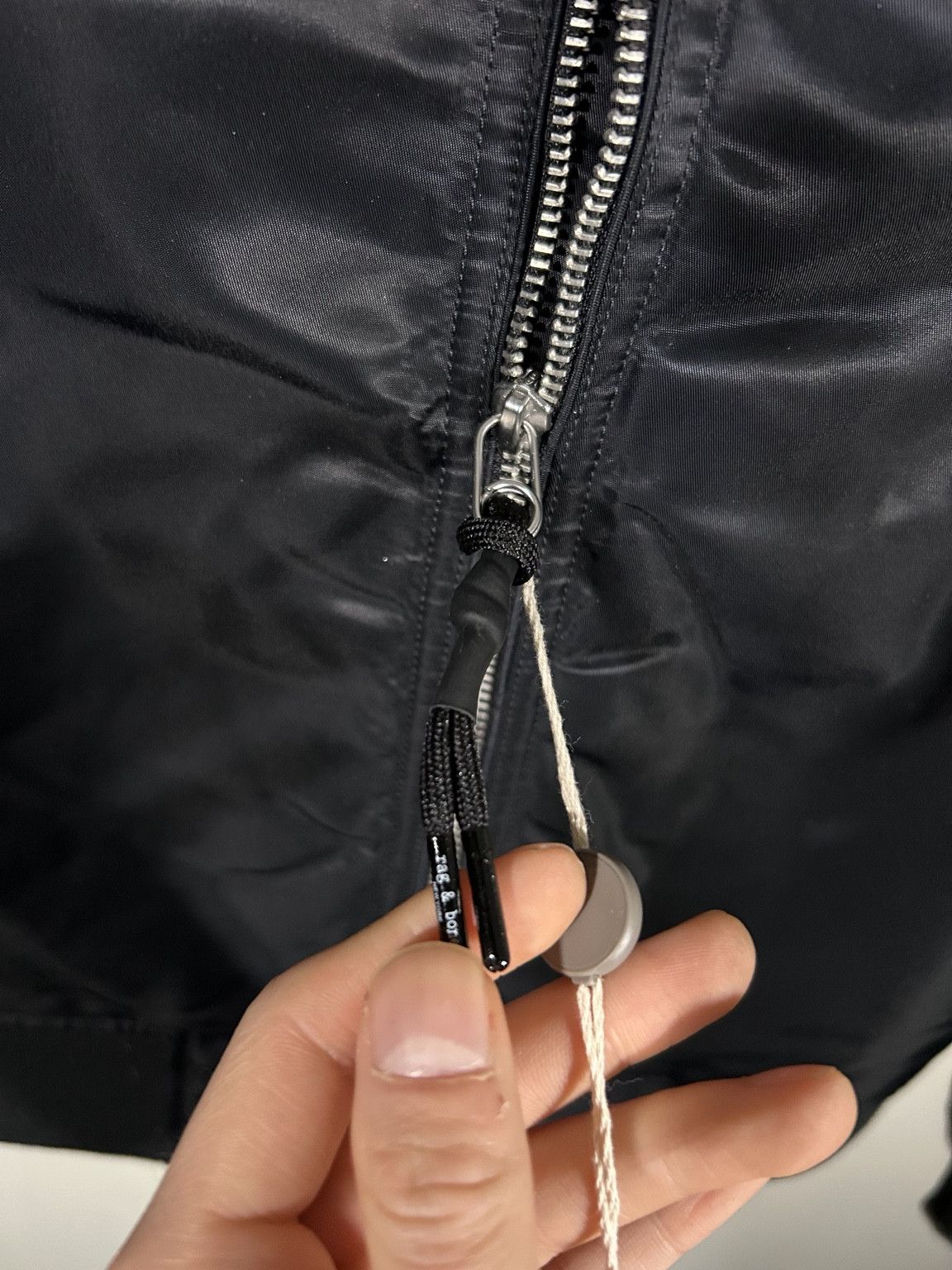Rag & Bone Rag & Bone Manston MA-1 Bomber Jacket Black M NWT Size US M / EU 48-50 / 2 - 4 Thumbnail
