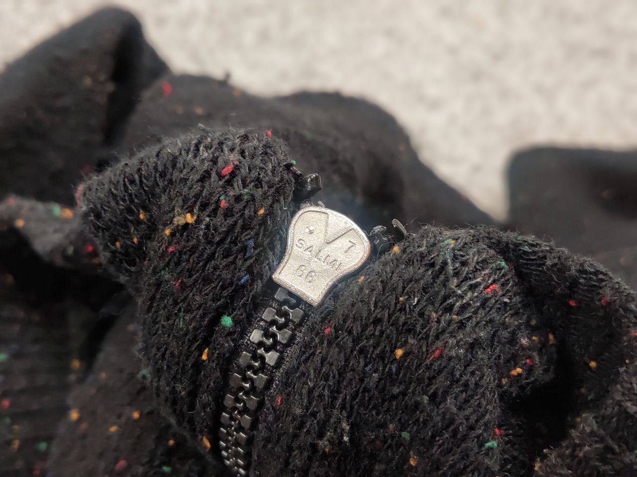 Diesel Vintage 90's Diesel Light Dark Knit Bomber Sweater Y2k Style Size US S / EU 44-46 / 1 - 15 Thumbnail