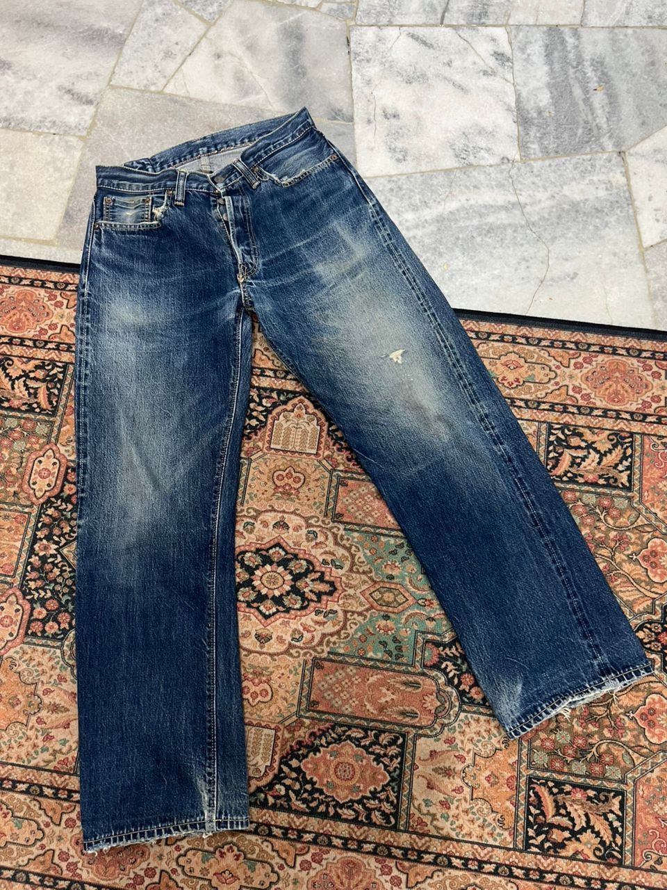 Sugar Cane Vintage Sugar Cane Lot 1947 World War 2 jeans Size US 31 - 2 Thumbnail