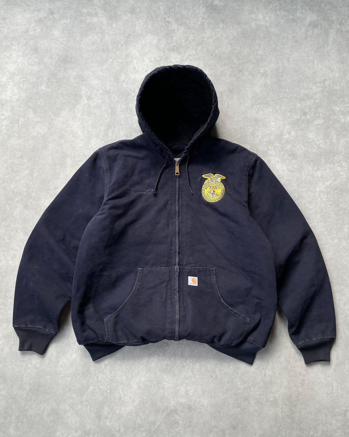Carhartt Crazy Vintage Active Carhartt X FFA - WJ130 Dark Navy Size US L / EU 52-54 / 3 - 2 Thumbnail