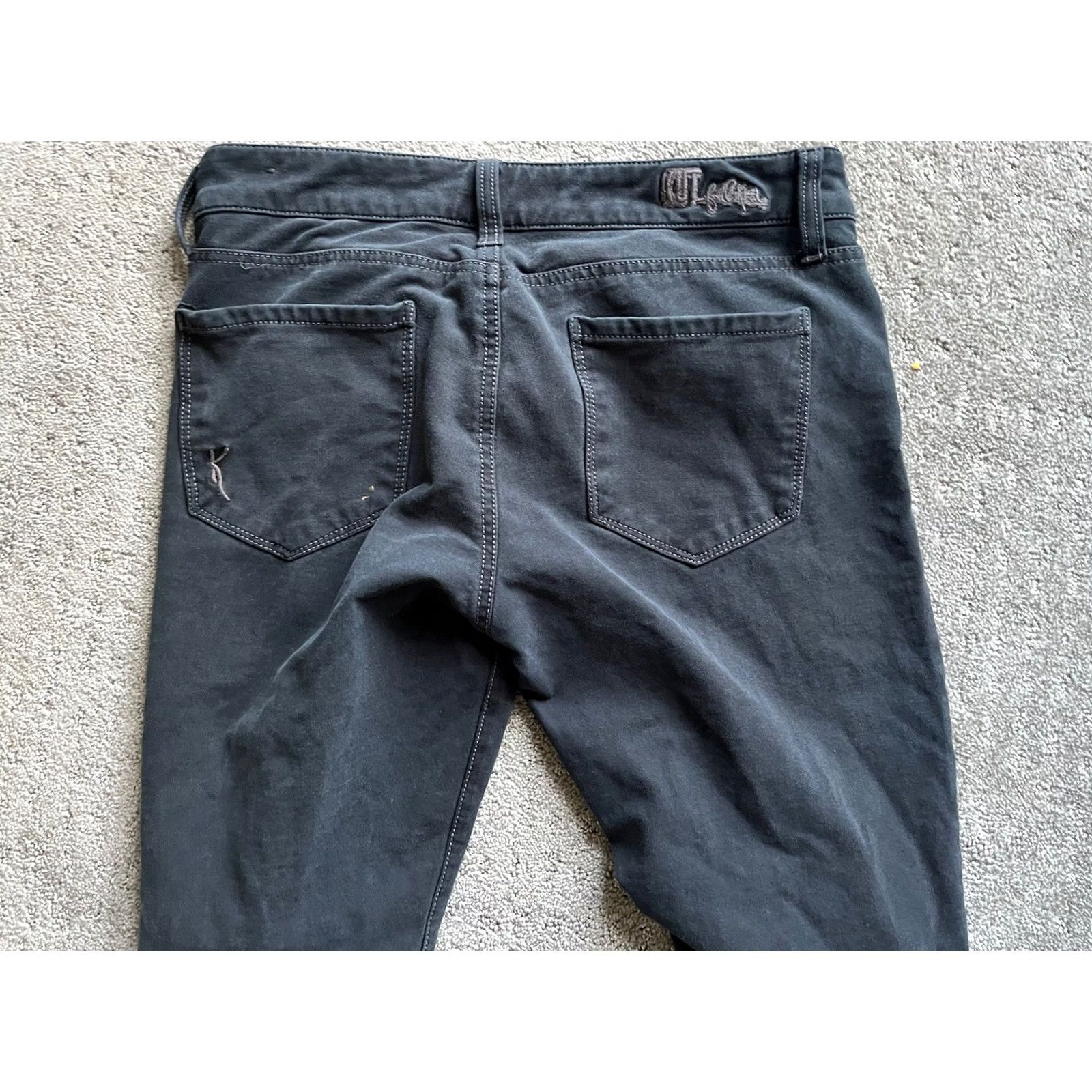 Vintage Kut From The Kloth Diana Skinny Jeans Womens Size SZ 8 Black Denim Size 30" / US 8 / IT 44 - 4 Thumbnail